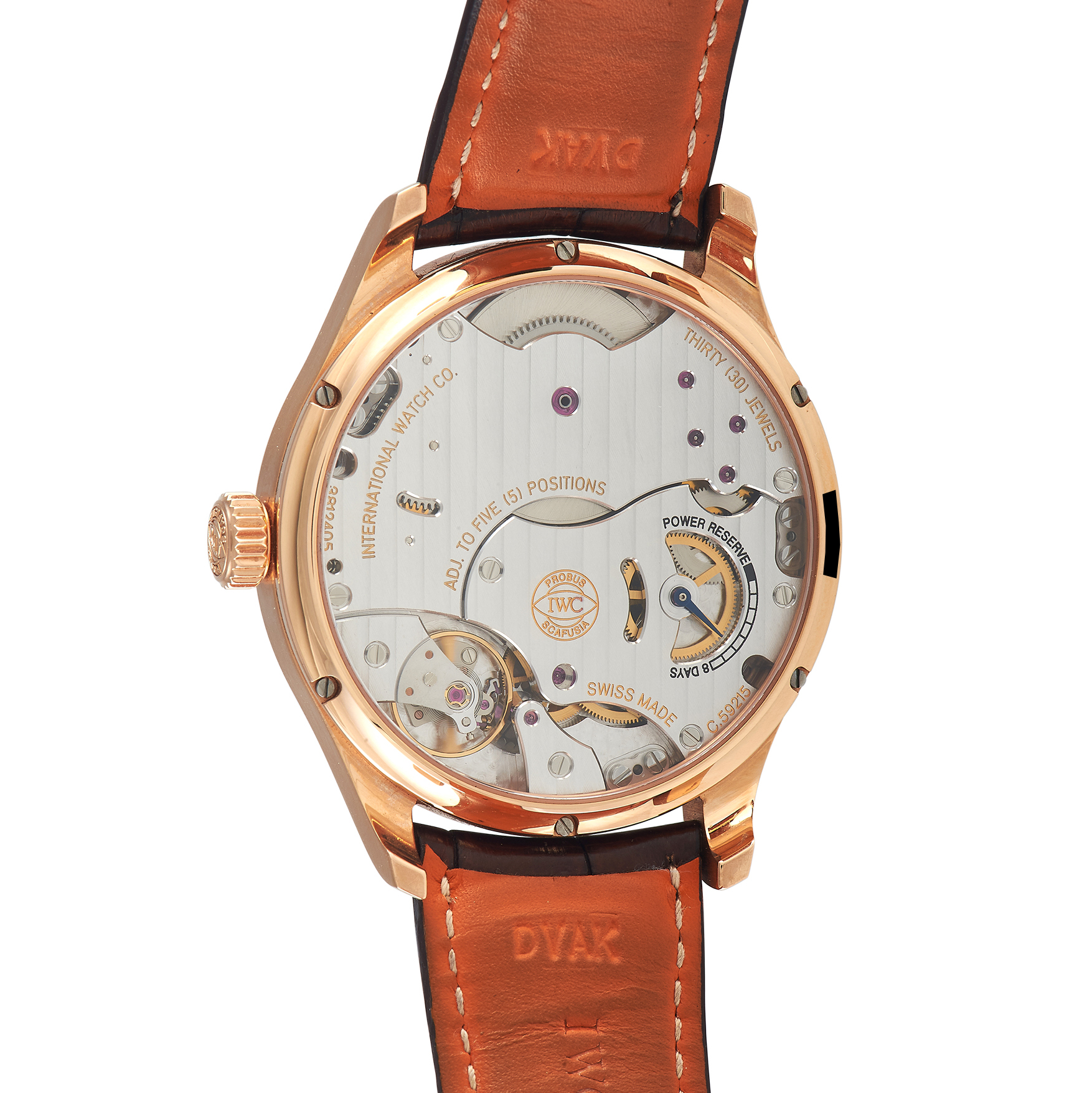 IWC Portuguese Hand-Wound Eight Days Watch IW510204