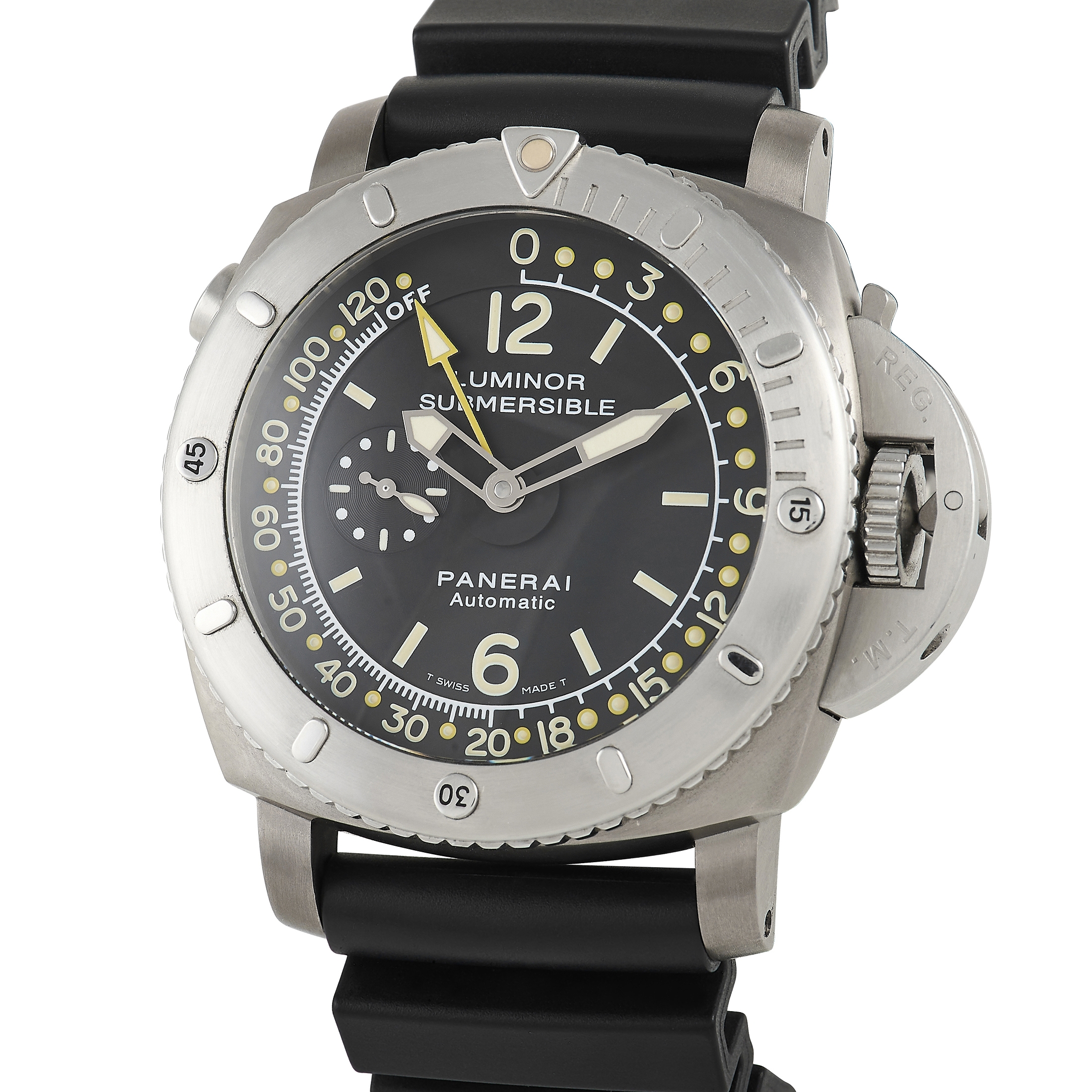 Officine Panerai Luminor 1950 Submersible Depth Gauge Watch PAM00193