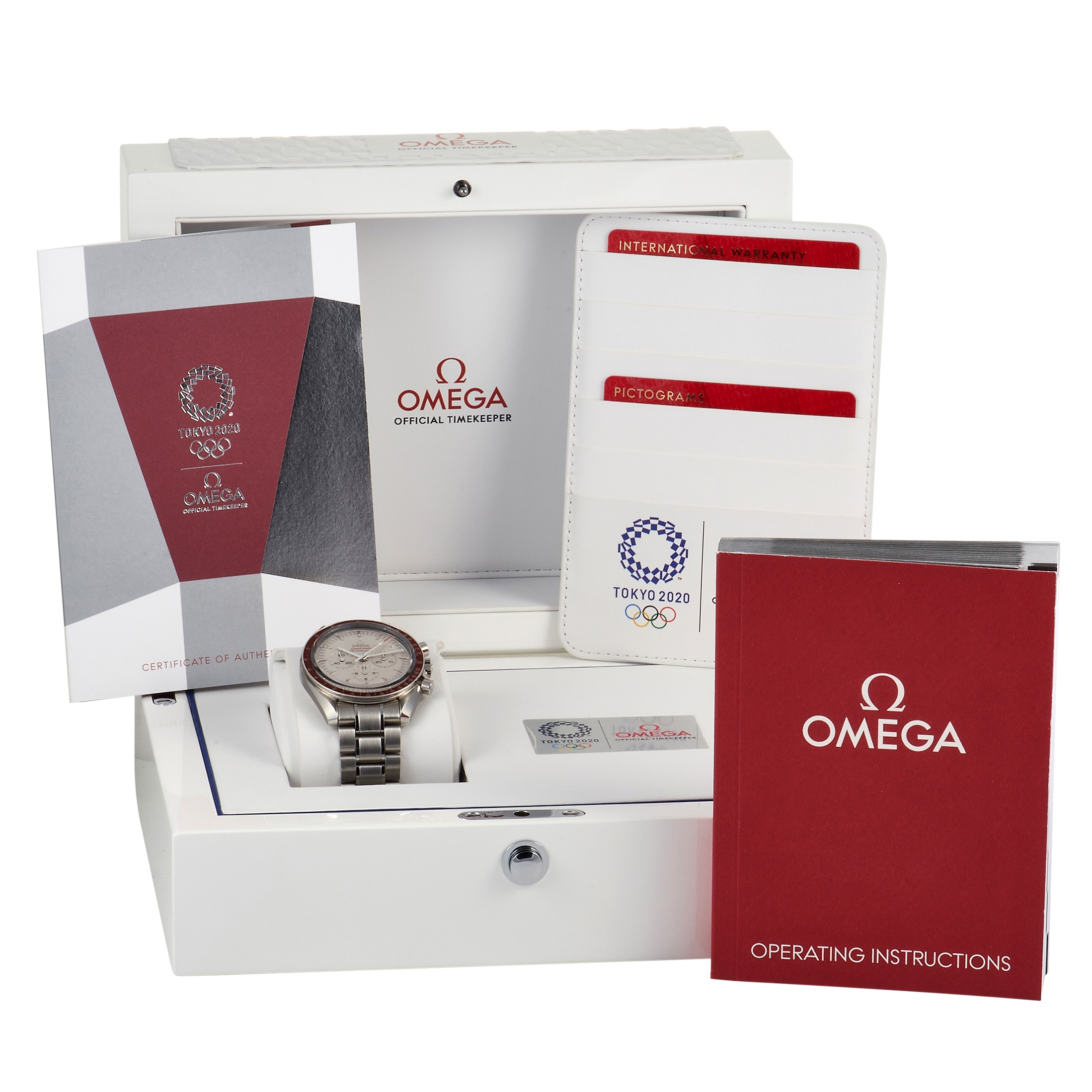 Omega Speedmaster Tokyo 2020 Limited Ed Men's Watch 522.30.42.30.06.001