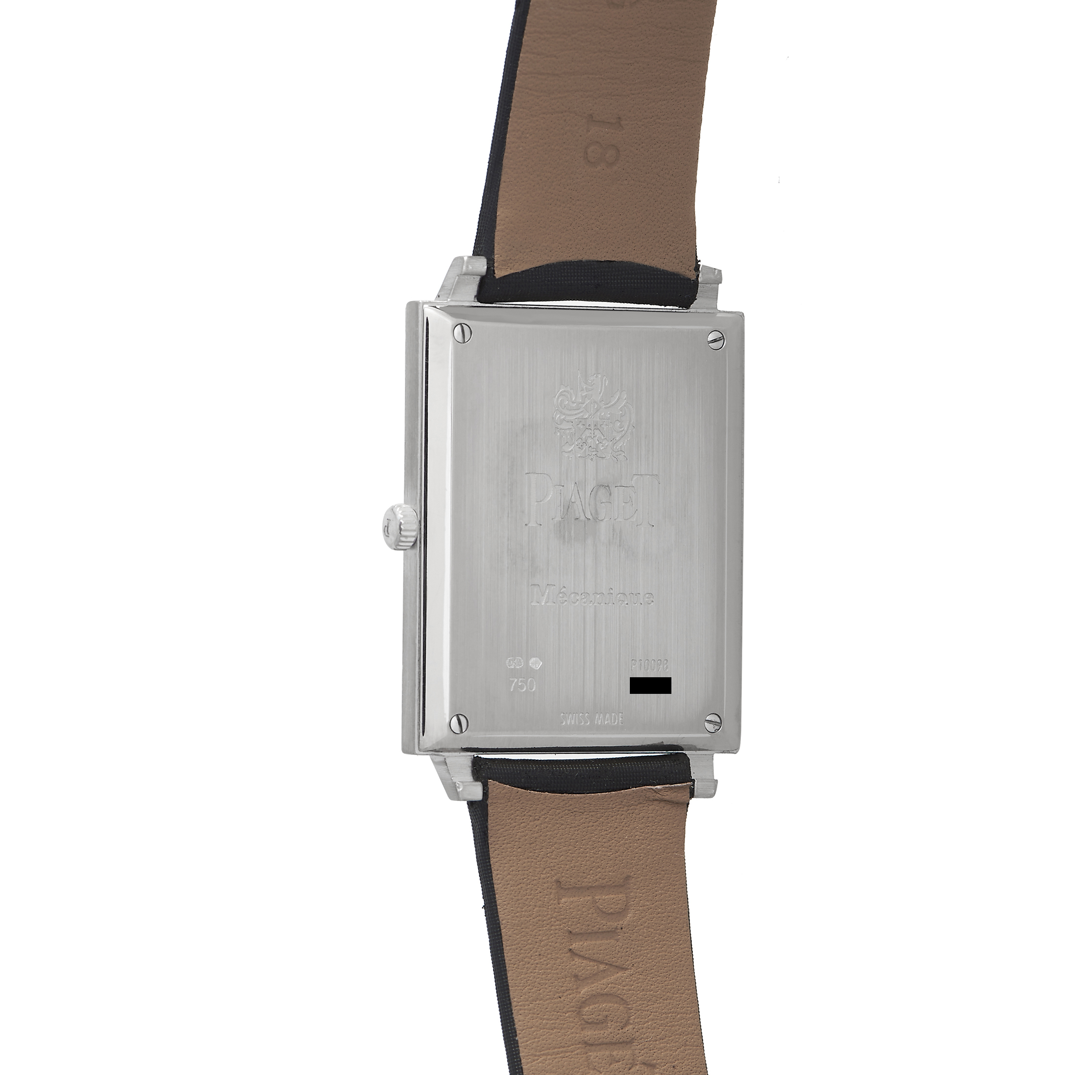 Piaget Black Tie Hand Wind Diamond Ladies Watch P10098