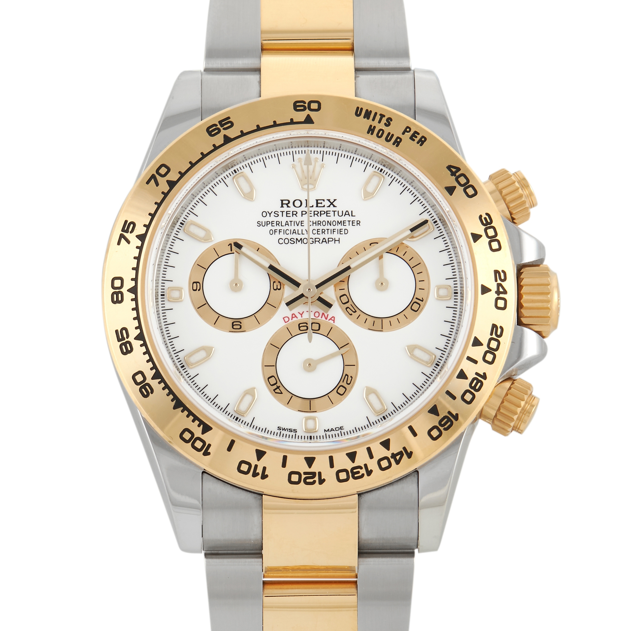 Rolex Cosmograph Daytona White Dial Watch 116503-0001