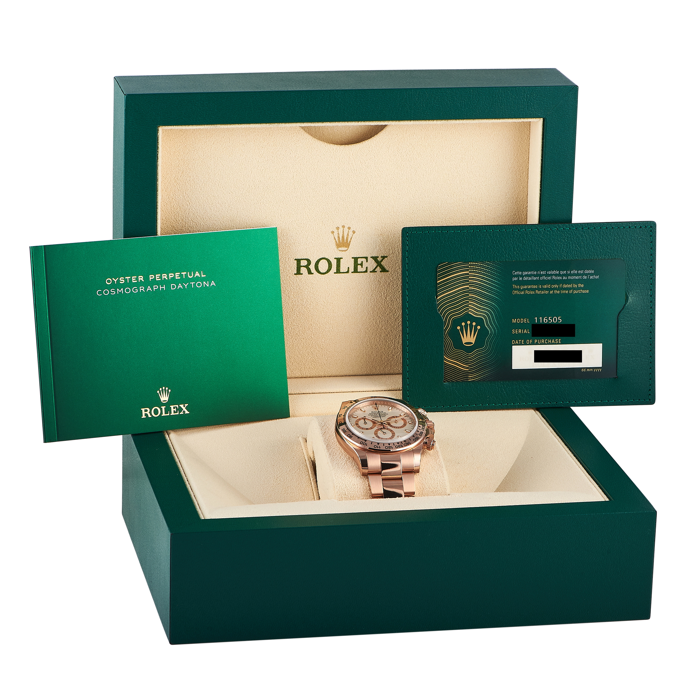 Rolex Daytona Everose Gold Watch 116505