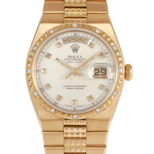 Rolex OysterQuartz Day-Date Pyramid Watch 19038