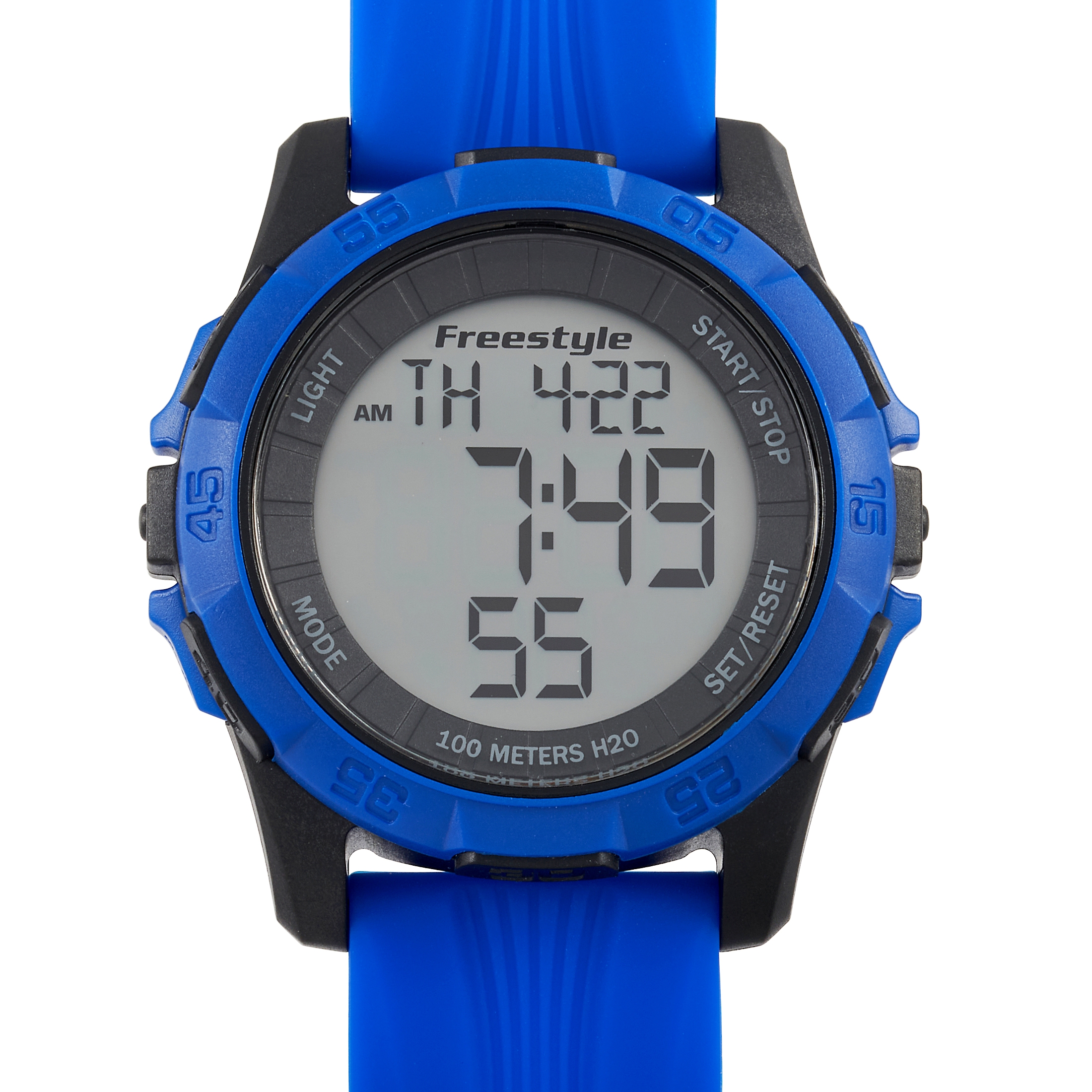 Freestyle Kampus XL Blue Digital Quartz Watch 101984 47mm Black