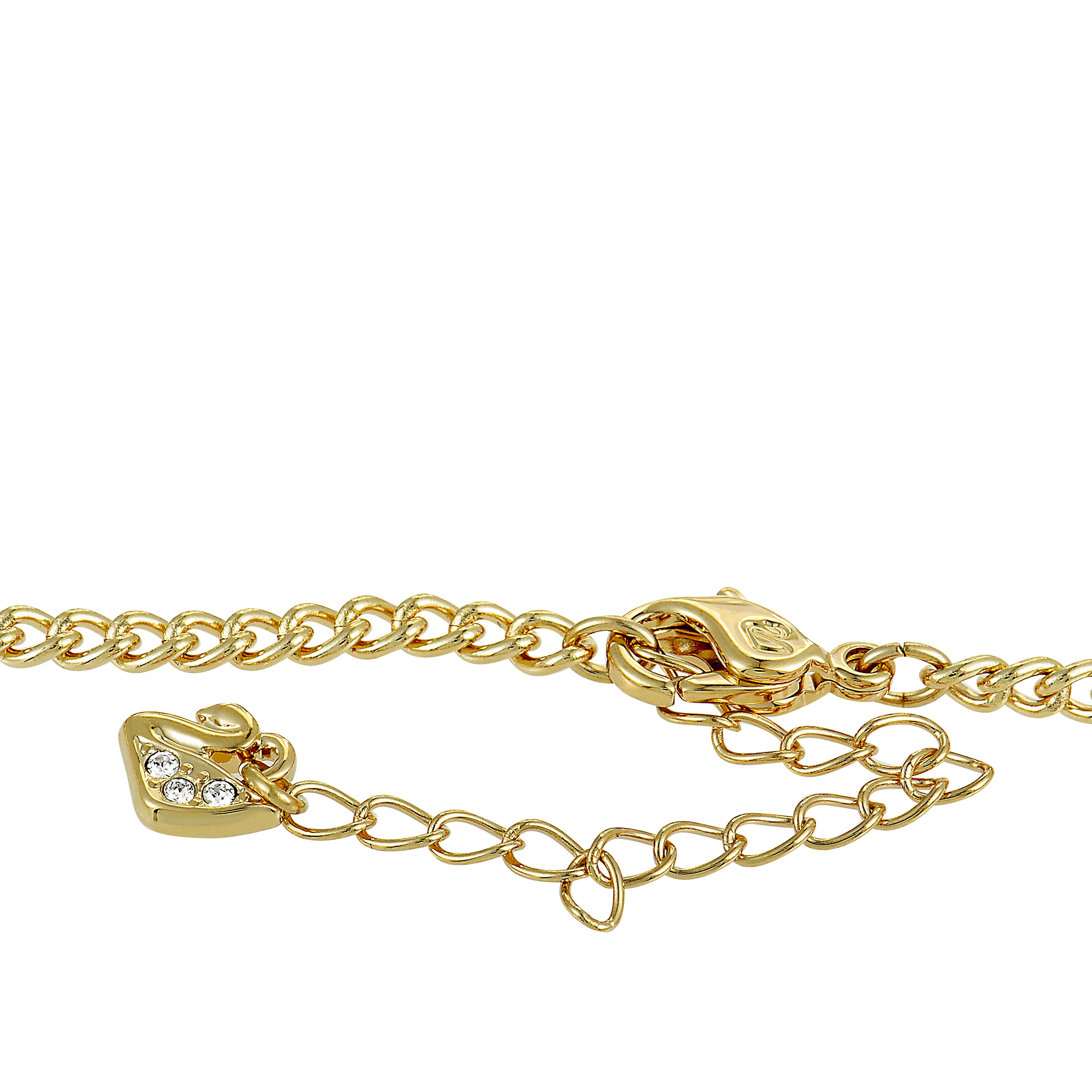 Swarovski Gipsy Yellow Gold-Plated Crystal Necklace