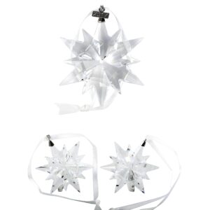 Swarovski 2017 Snowflake Christmas Ornament Set