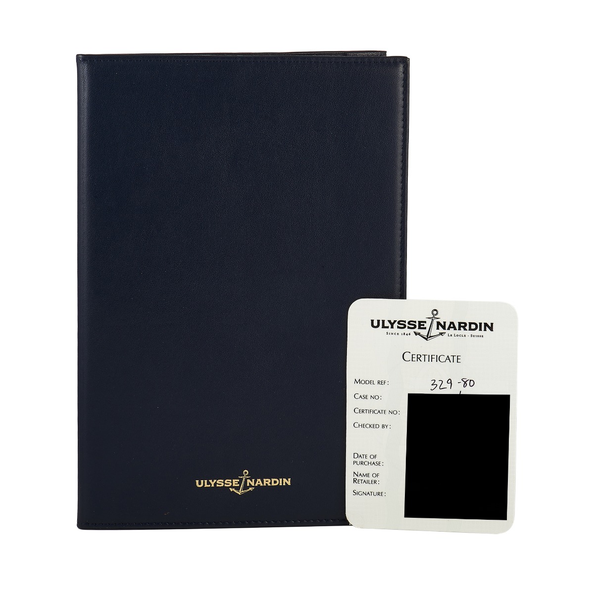 Ulysse Nardin Big Date GMT Perpetual Calendar Watch 329-80