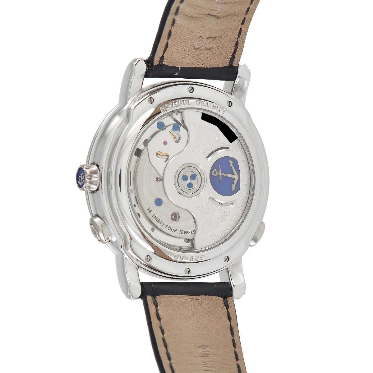 Ulysse Nardin Big Date GMT Perpetual Calendar Watch 329-80