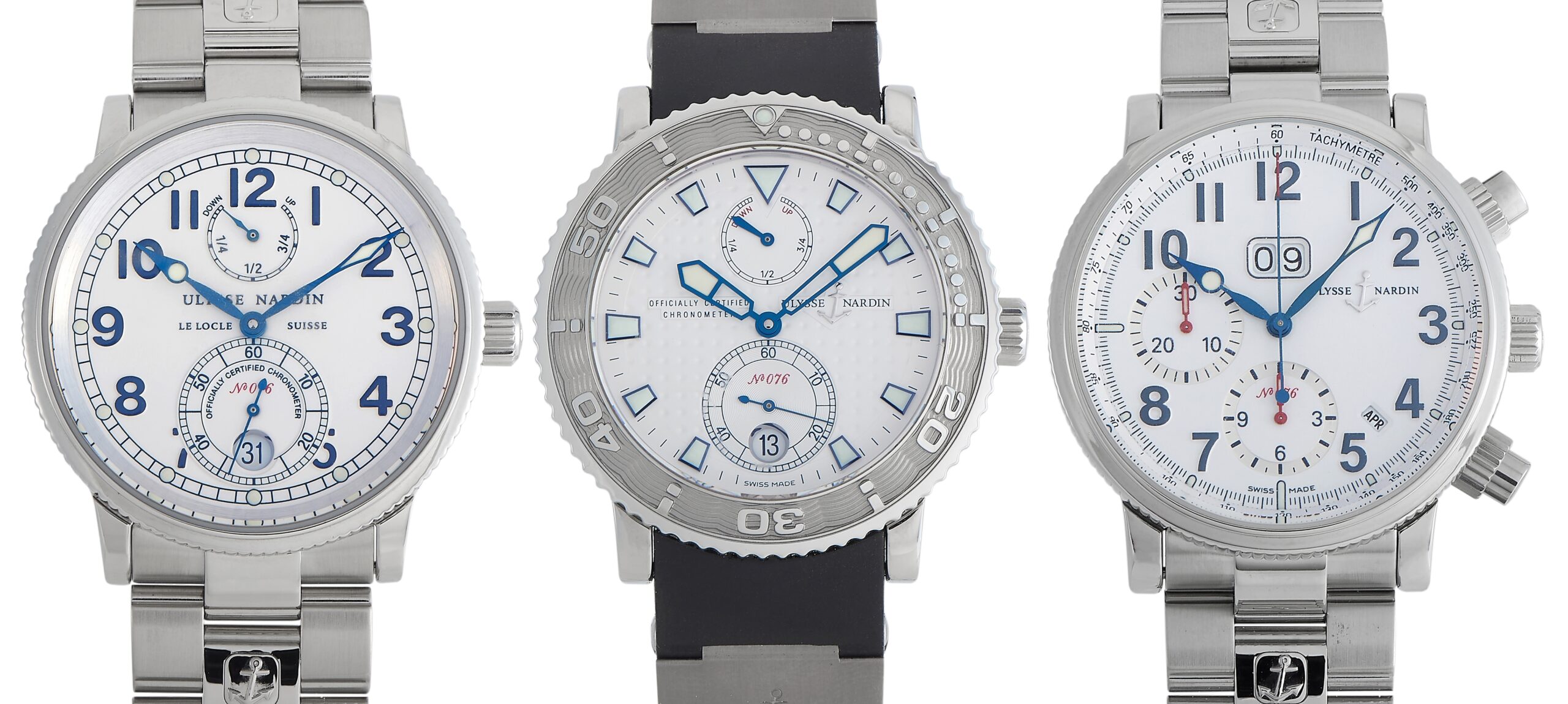 Ulysse Nardin Limited Edition Christopher Columbus Set of 3 Watches