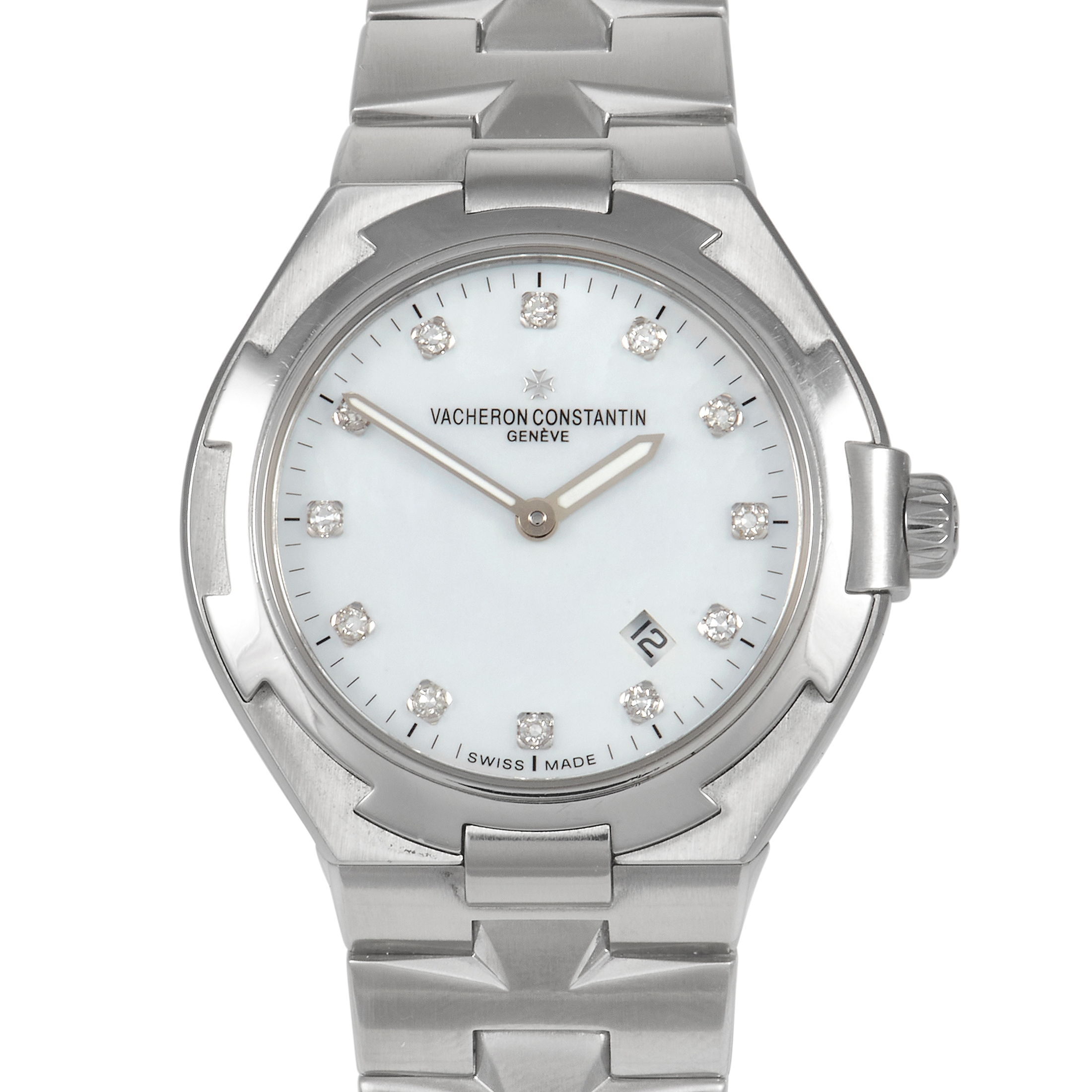 Vacheron Constantin Overseas Mother of Pearl Ladies Watch 25250/D01A
