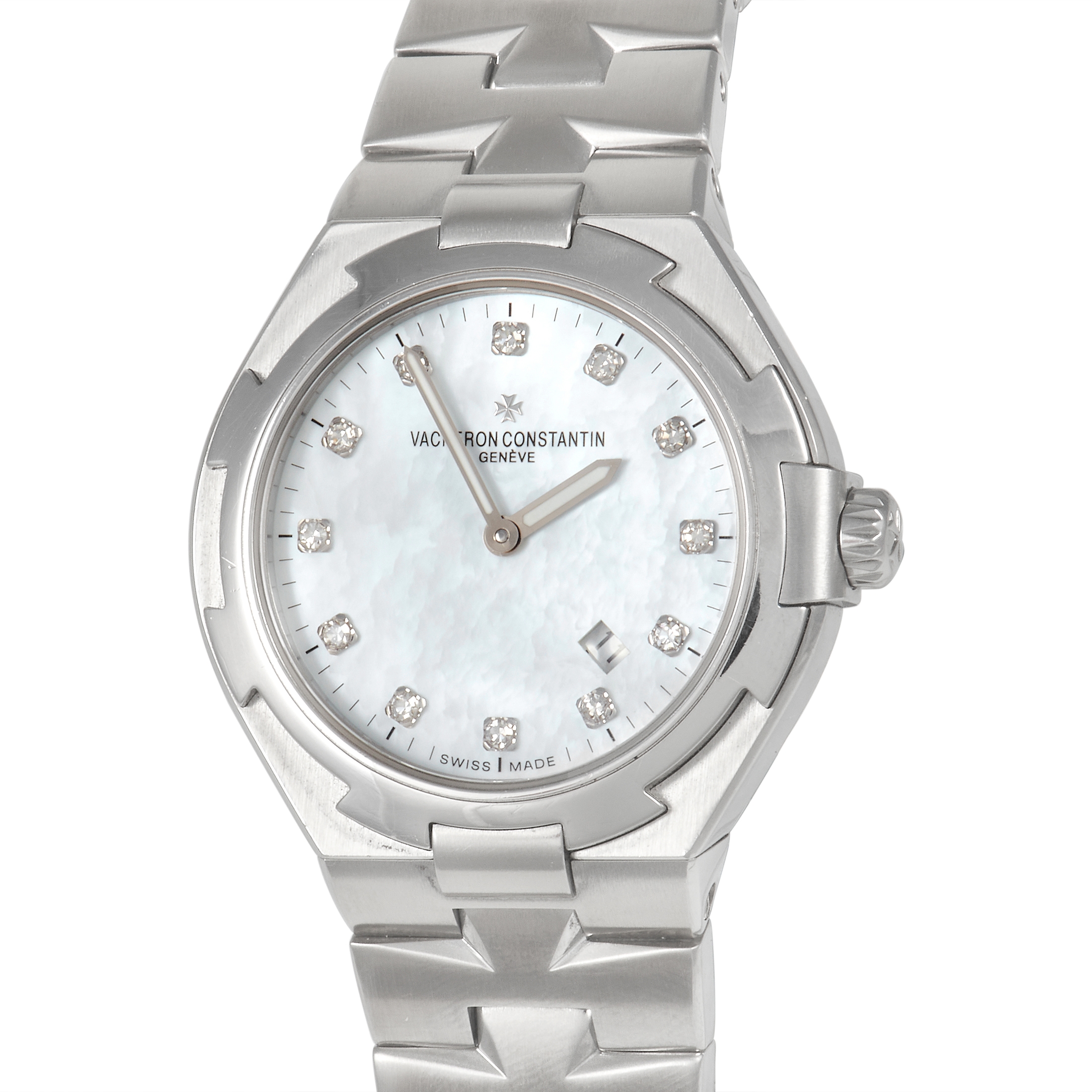 Vacheron Constantin Overseas Mother of Pearl Ladies Watch 25250/D01A