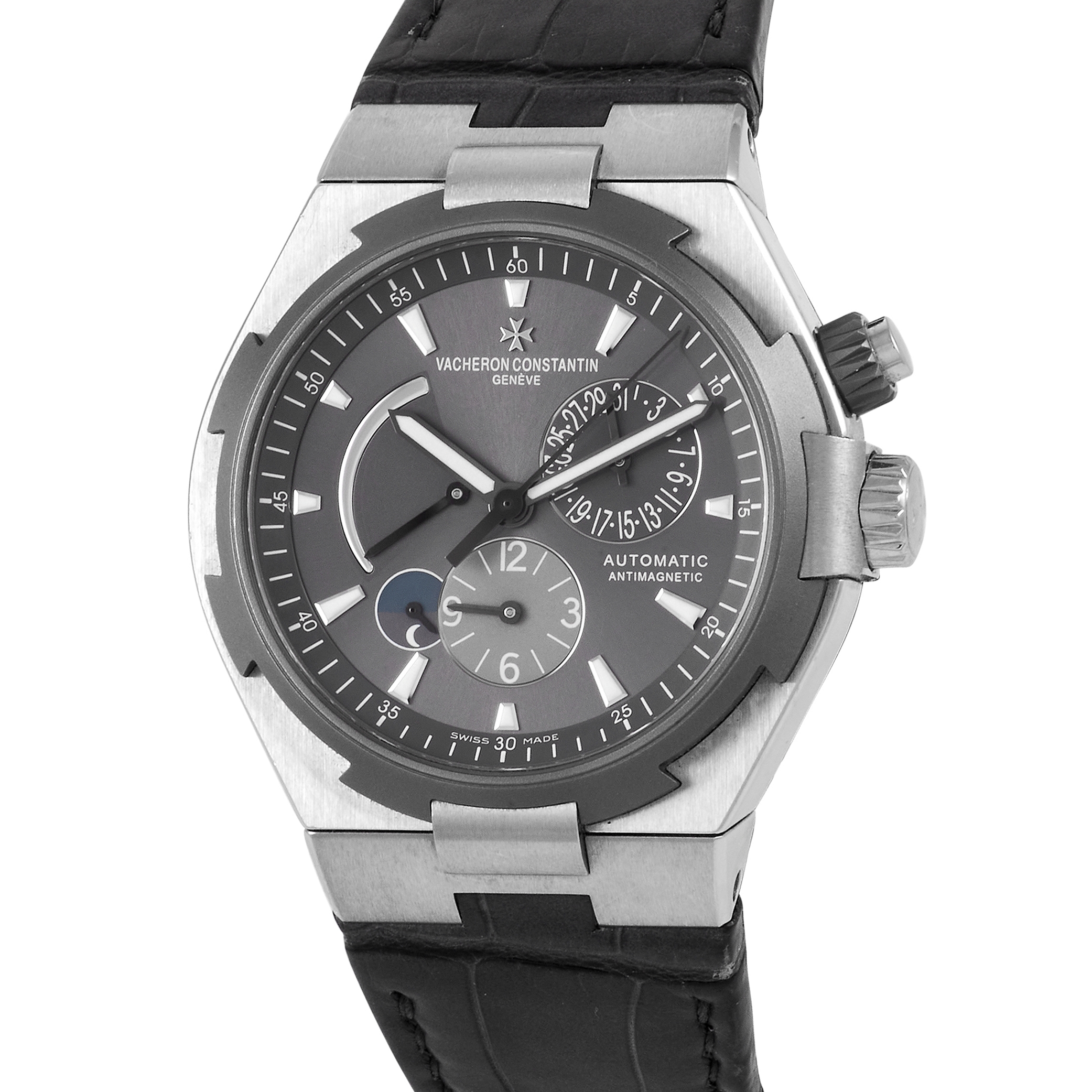 Vacheron Constantin Overseas Dual Time Slate Watch 47450/000W-9511