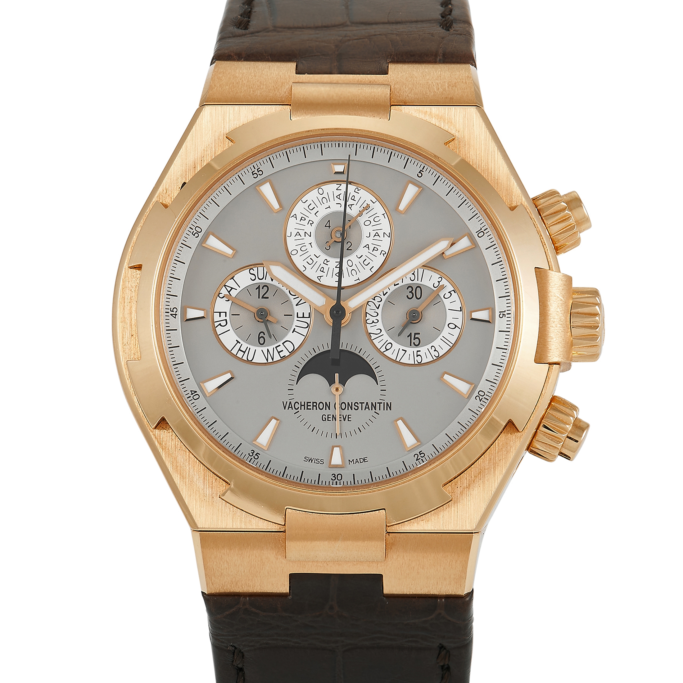 Vacheron Constantin Overseas Chronograph Perpetual Calendar Watch 49020/000R-9753