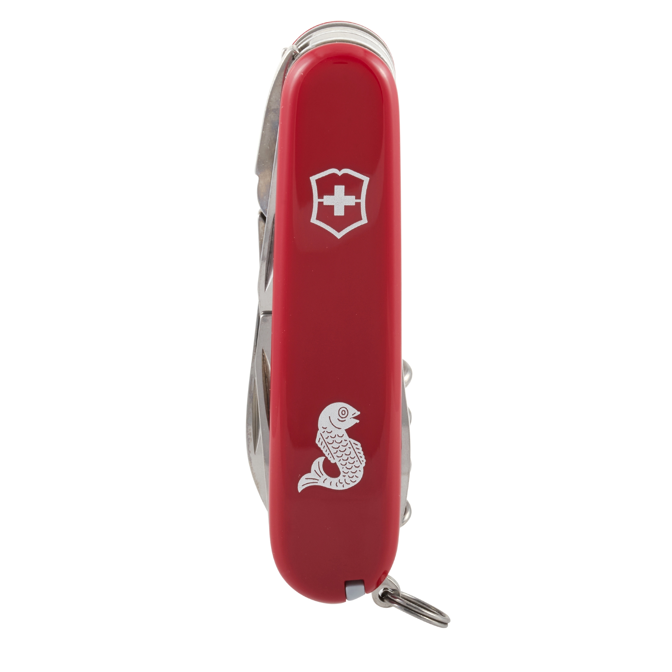 Victorinox Red Angler Spartan Medium Pocket Knife for Fishing 1.3653.72