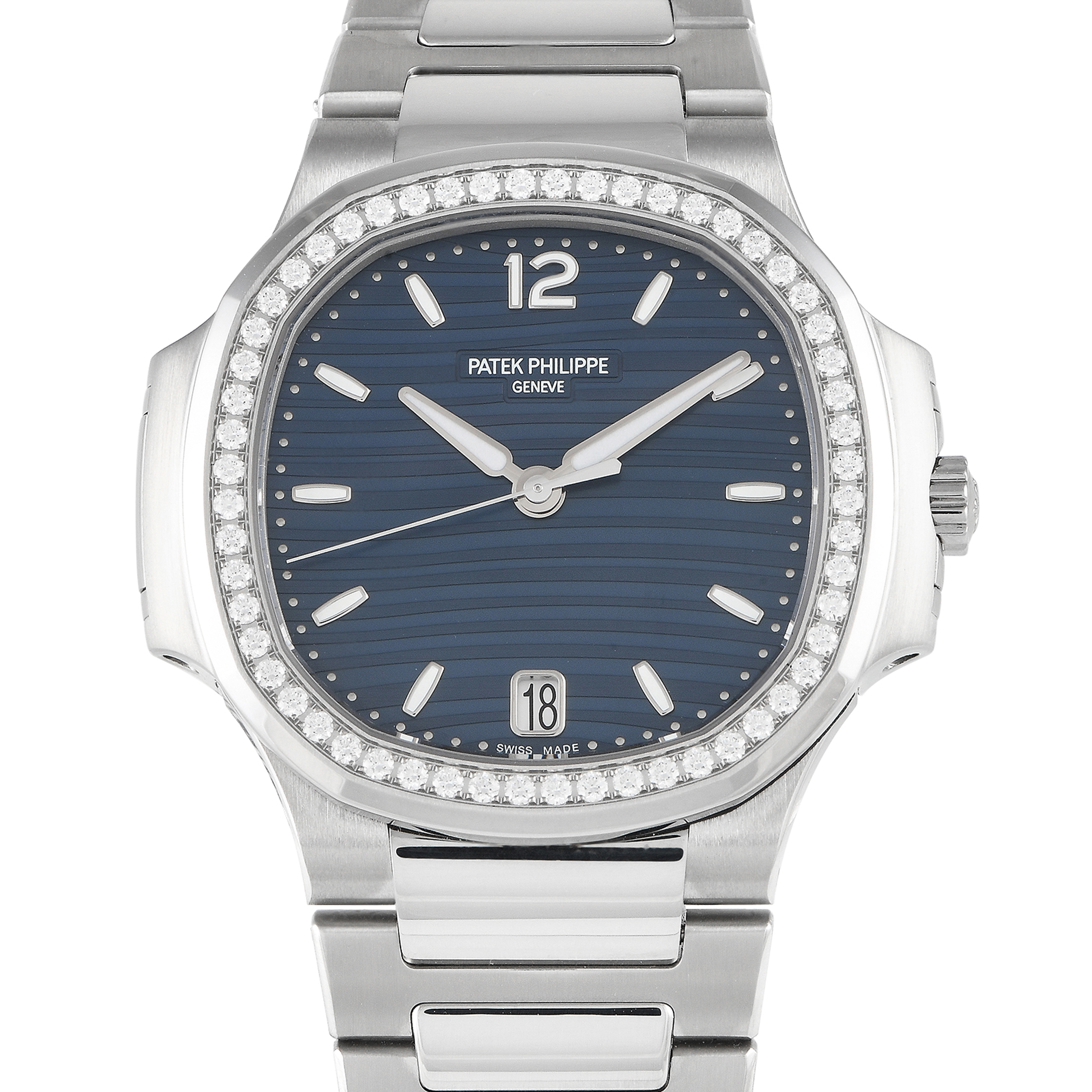 Patek Philippe Nautilus Diamond Ladies Watch 7118/1200A-001