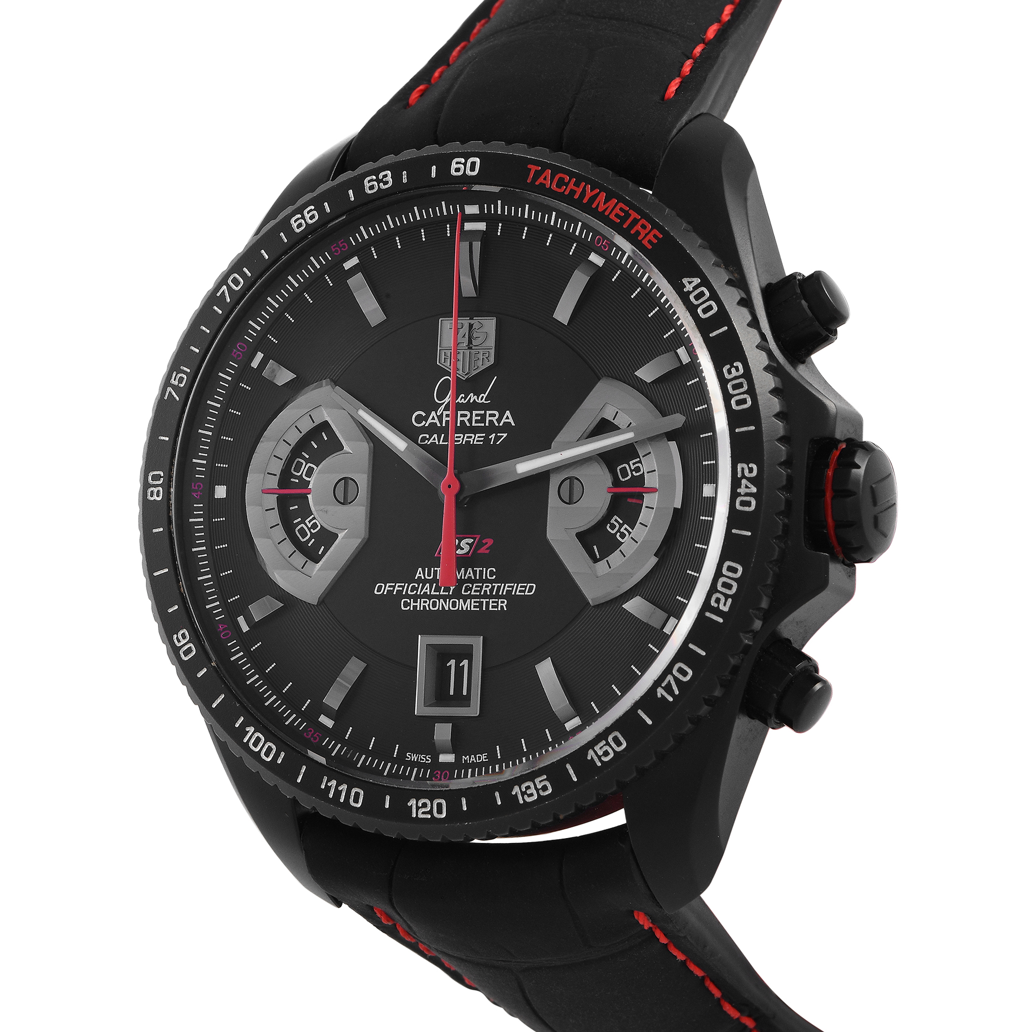 Tag Heuer Grand Carrera Chronograph Watch CAV518B.FC6237