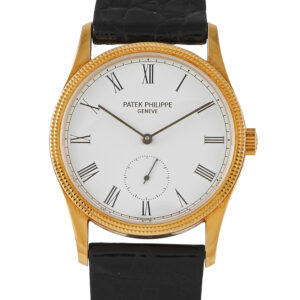 Patek Philippe Calatrava Yellow Gold Watch 3796J