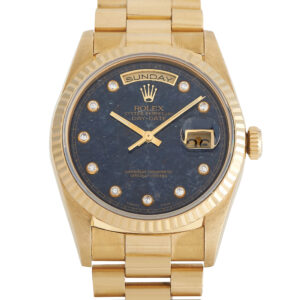 Rolex Day-Date Aventurine Dial Watch 18238