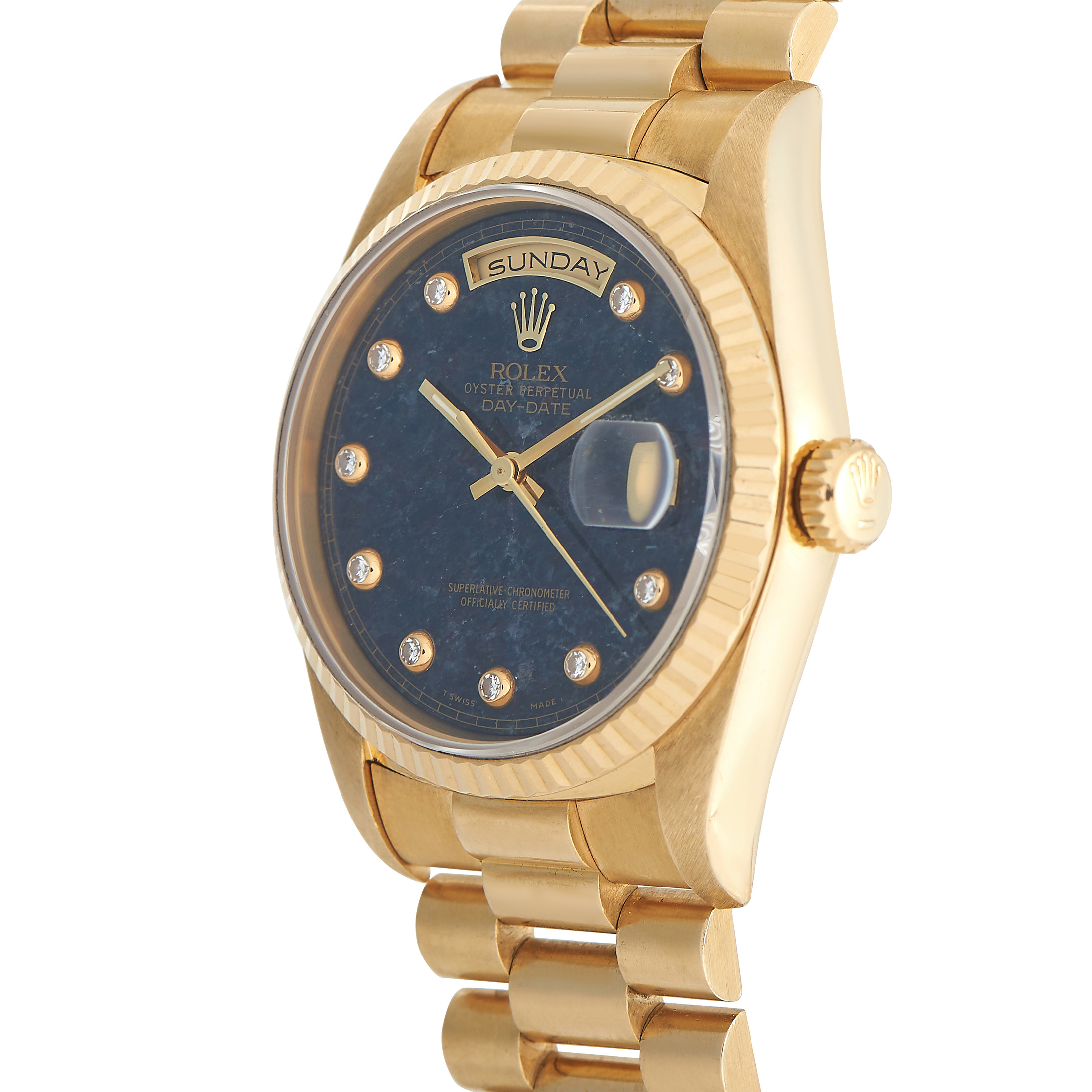 Rolex Day-Date Aventurine Dial Watch 18238