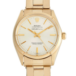 Rolex Vintage Oyster Perpetual Tiffany & Co. Dial Watch 1002