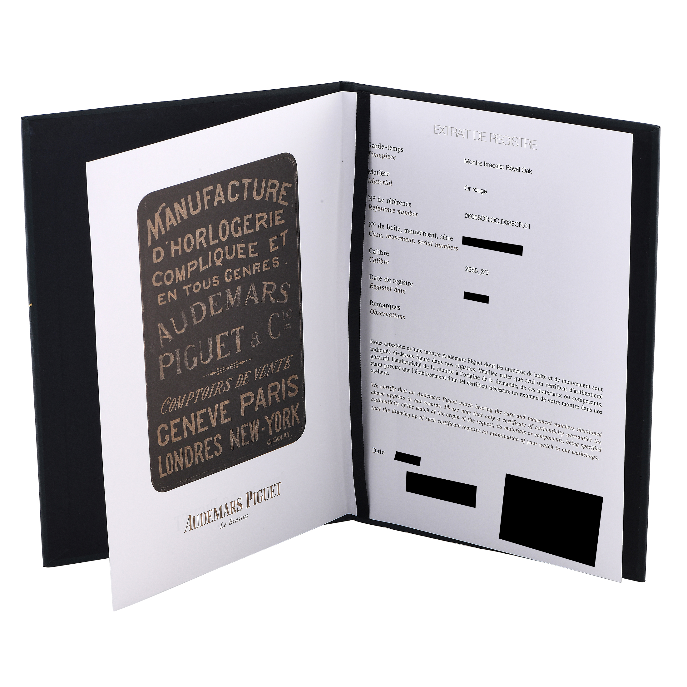 Audemars Piguet Royal Oak Grande Complication Watch 26065OR.OO.D088CR.01