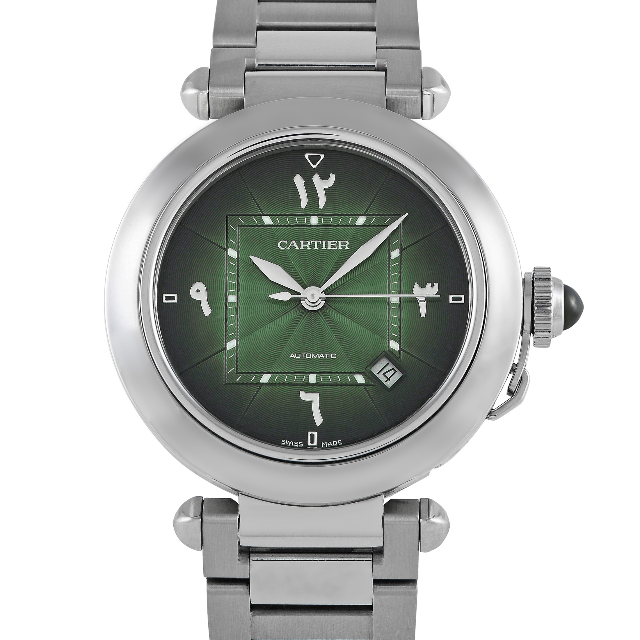 Cartier Pasha de Cartier Green Dial Watch WSPA0022