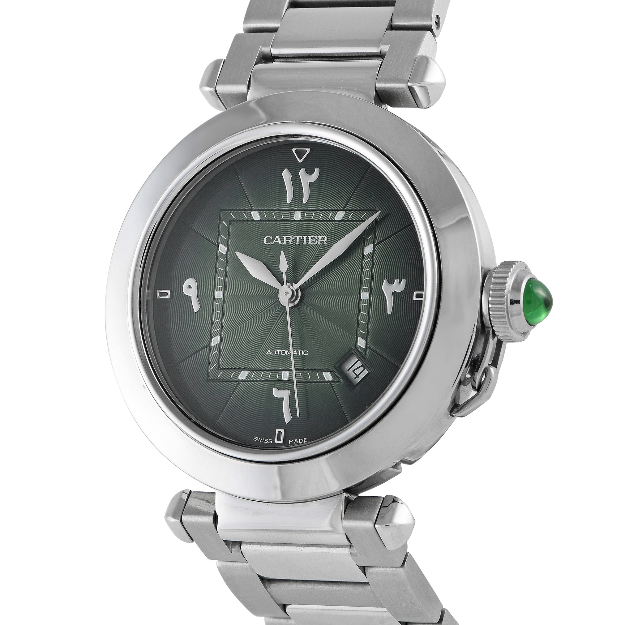 Cartier Pasha de Cartier Green Dial Watch WSPA0022