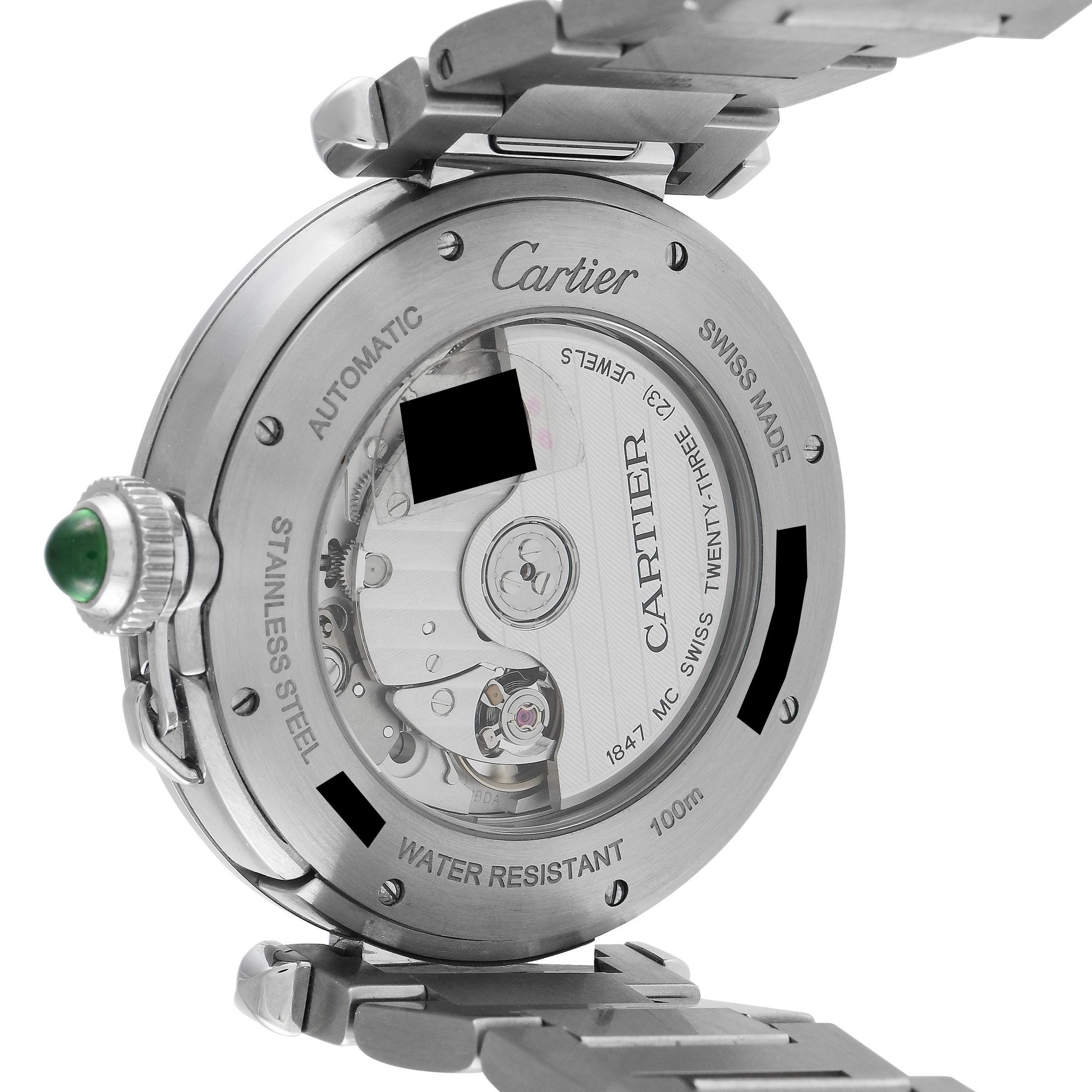 Cartier Pasha de Cartier Green Dial Watch WSPA0022