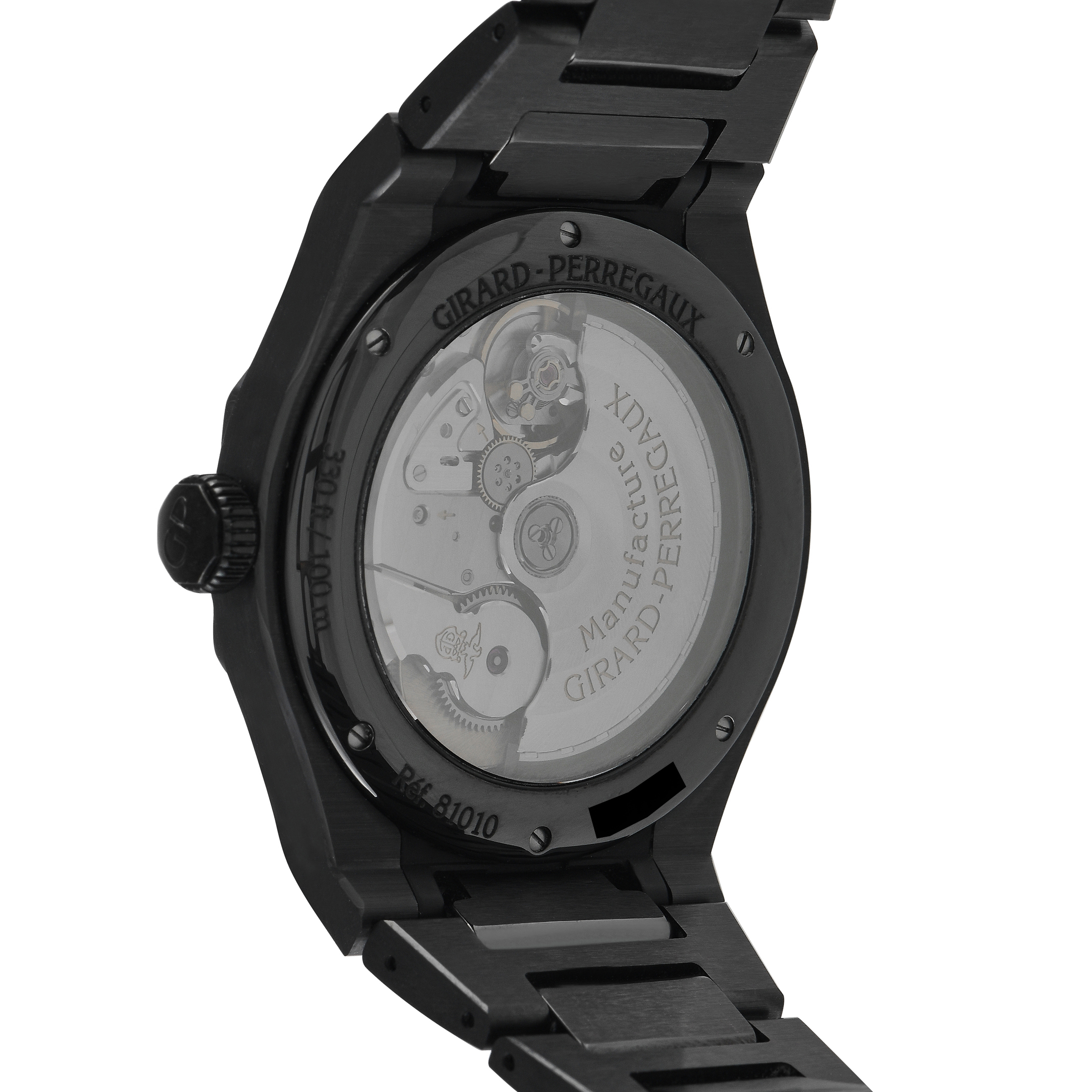 Girard Perregaux Laureato Black Ceramic Watch 81010-32-631-32A