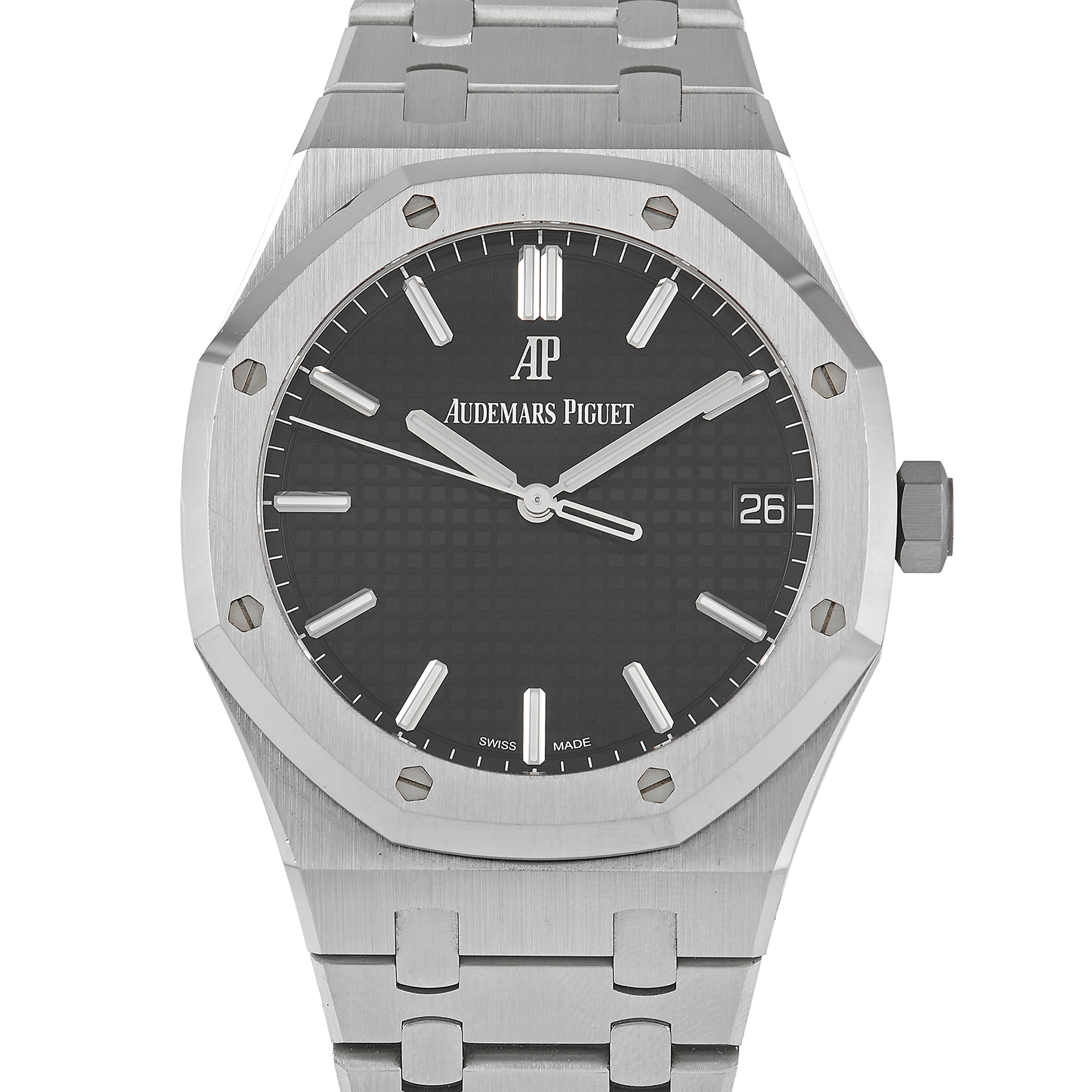 Audemars Piguet Royal Oak Black Dial Watch 15500ST.OO.1220ST.03