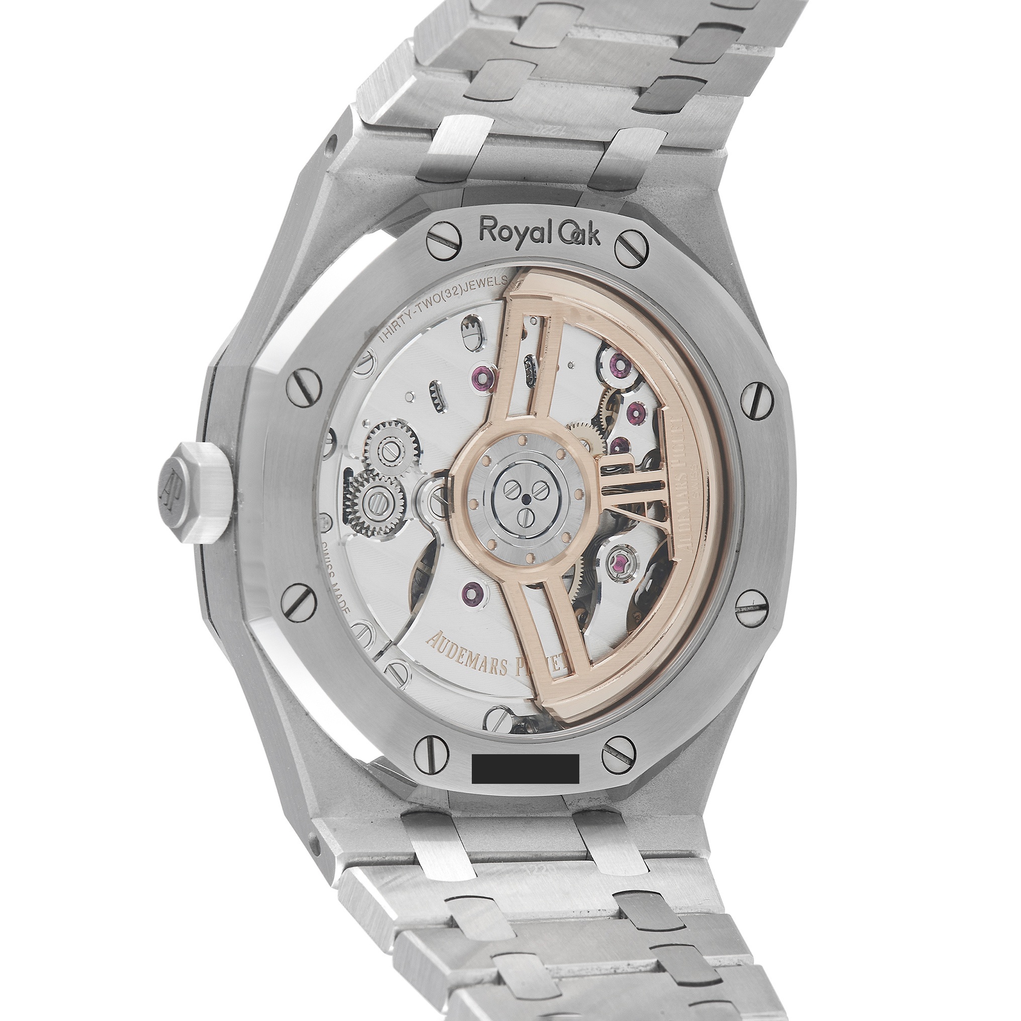 Audemars Piguet Royal Oak Black Dial Watch 15500ST.OO.1220ST.03