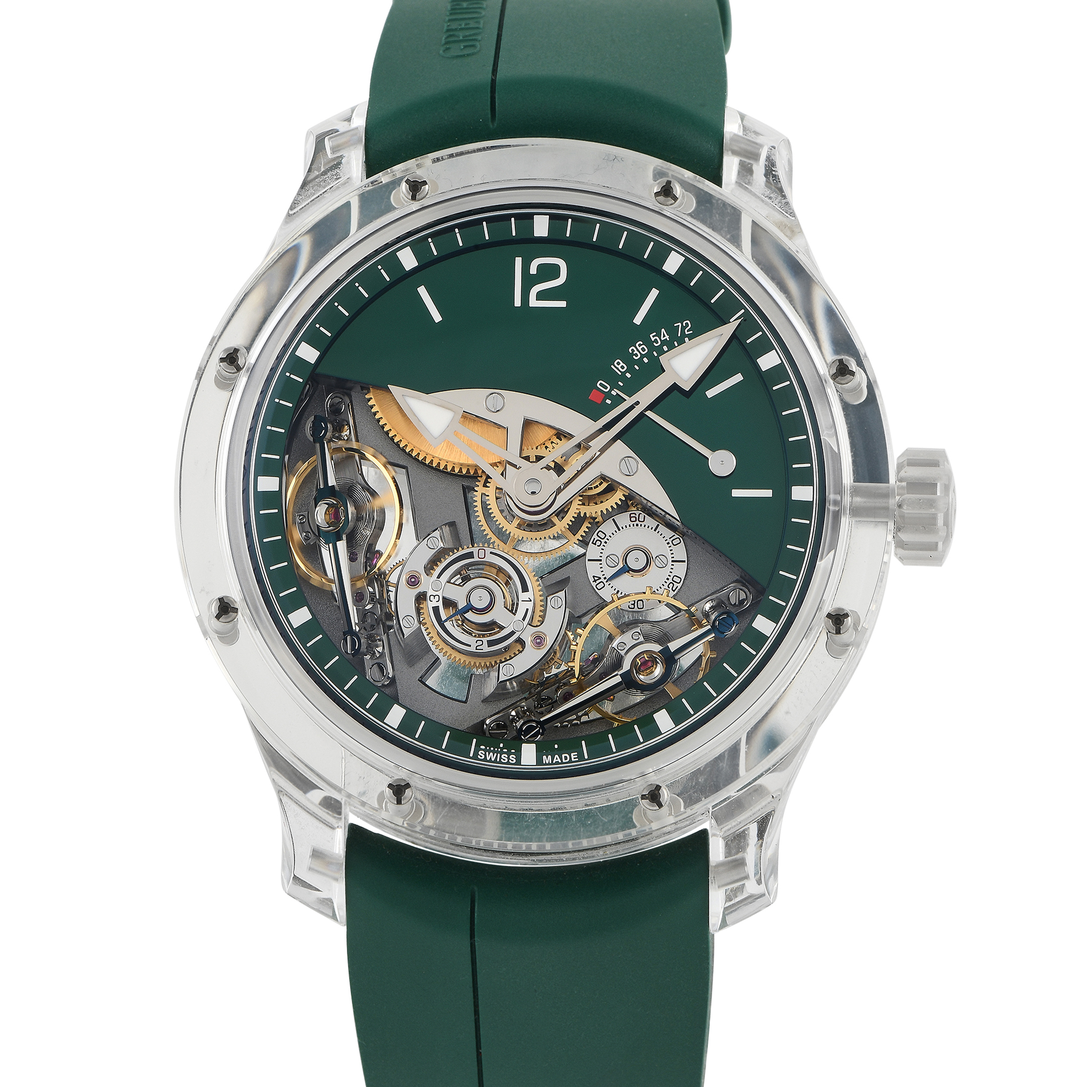 Greubel Forsey Double Balancier Green Sapphire Watch
