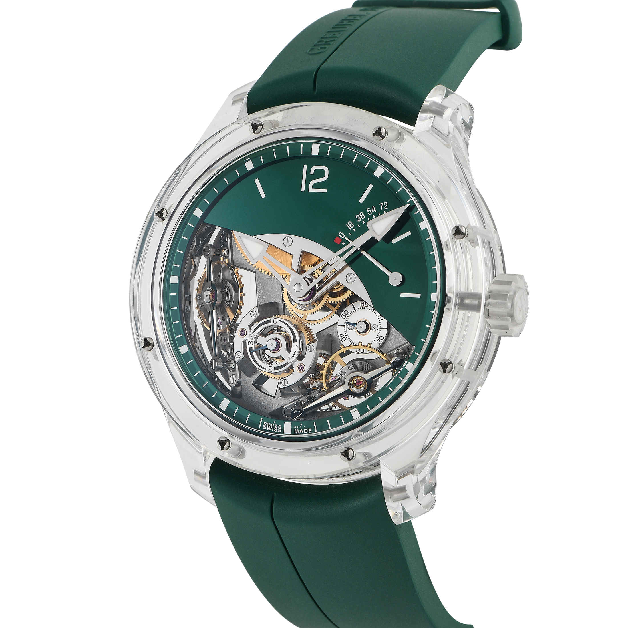 Greubel Forsey Double Balancier Green Sapphire Watch