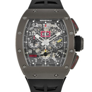 Richard Mille RM011 Felipe Massa Flyback Chronograph Titalyt Watch RM011 AlTi
