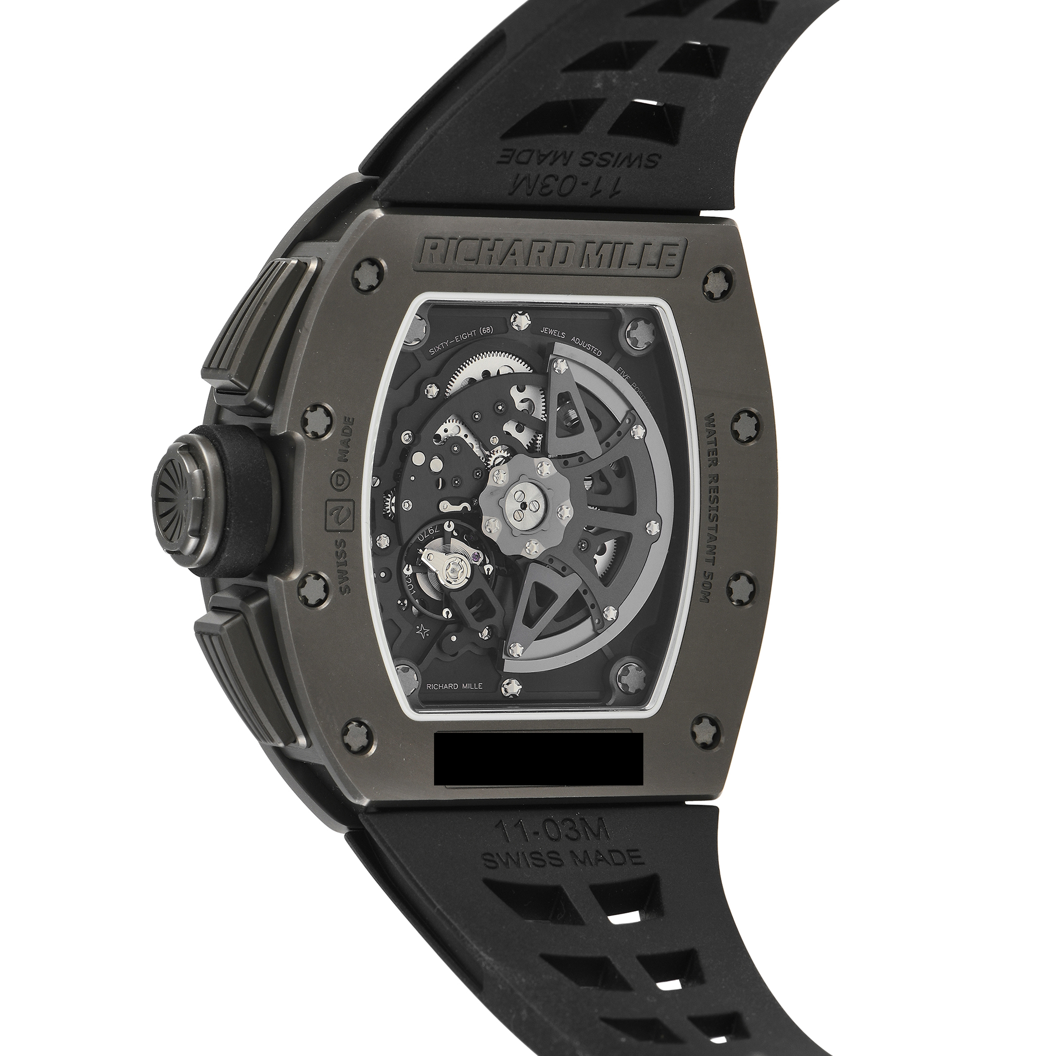 Richard Mille RM011 Felipe Massa Flyback Chronograph Titalyt Watch RM011 AlTi