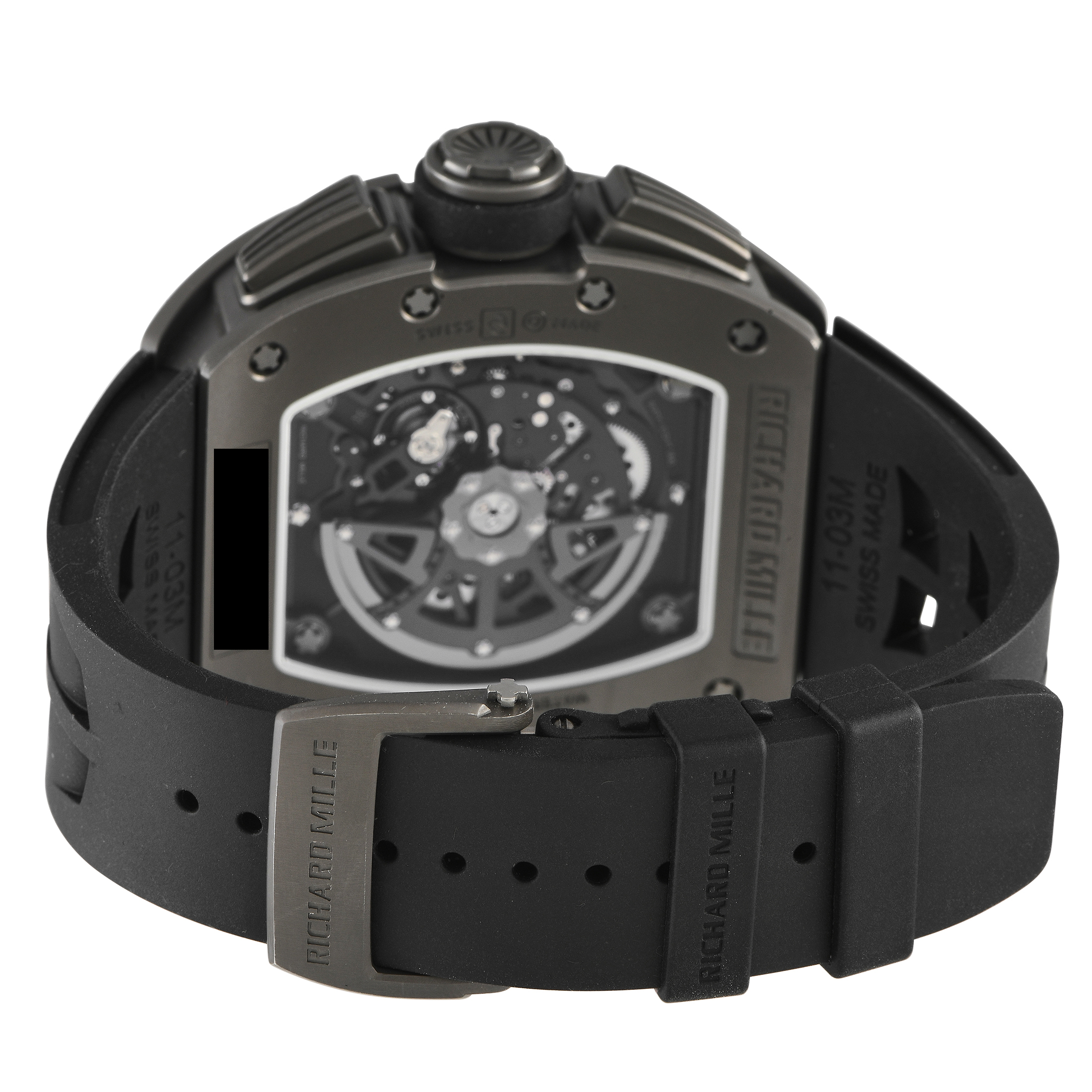 Richard Mille RM011 Felipe Massa Flyback Chronograph Titalyt Watch RM011 AlTi