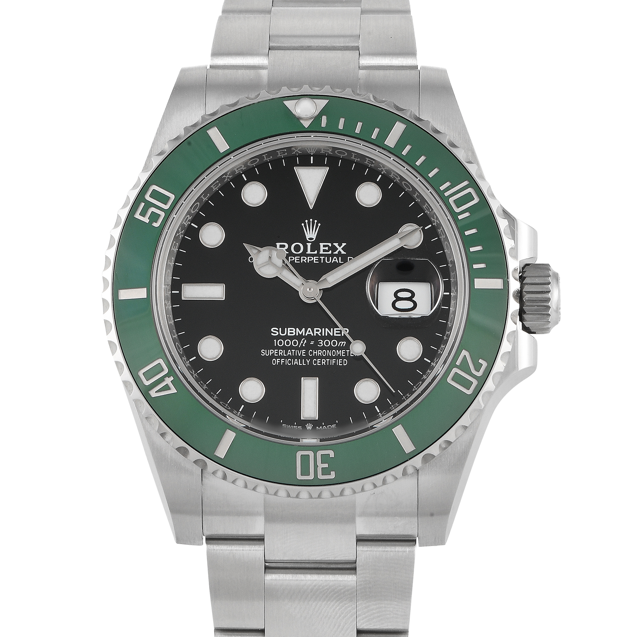 Rolex Submariner Kermit 126610LV Date Oyster Steel Ceramic Bezel Watch 2022  UNWORN