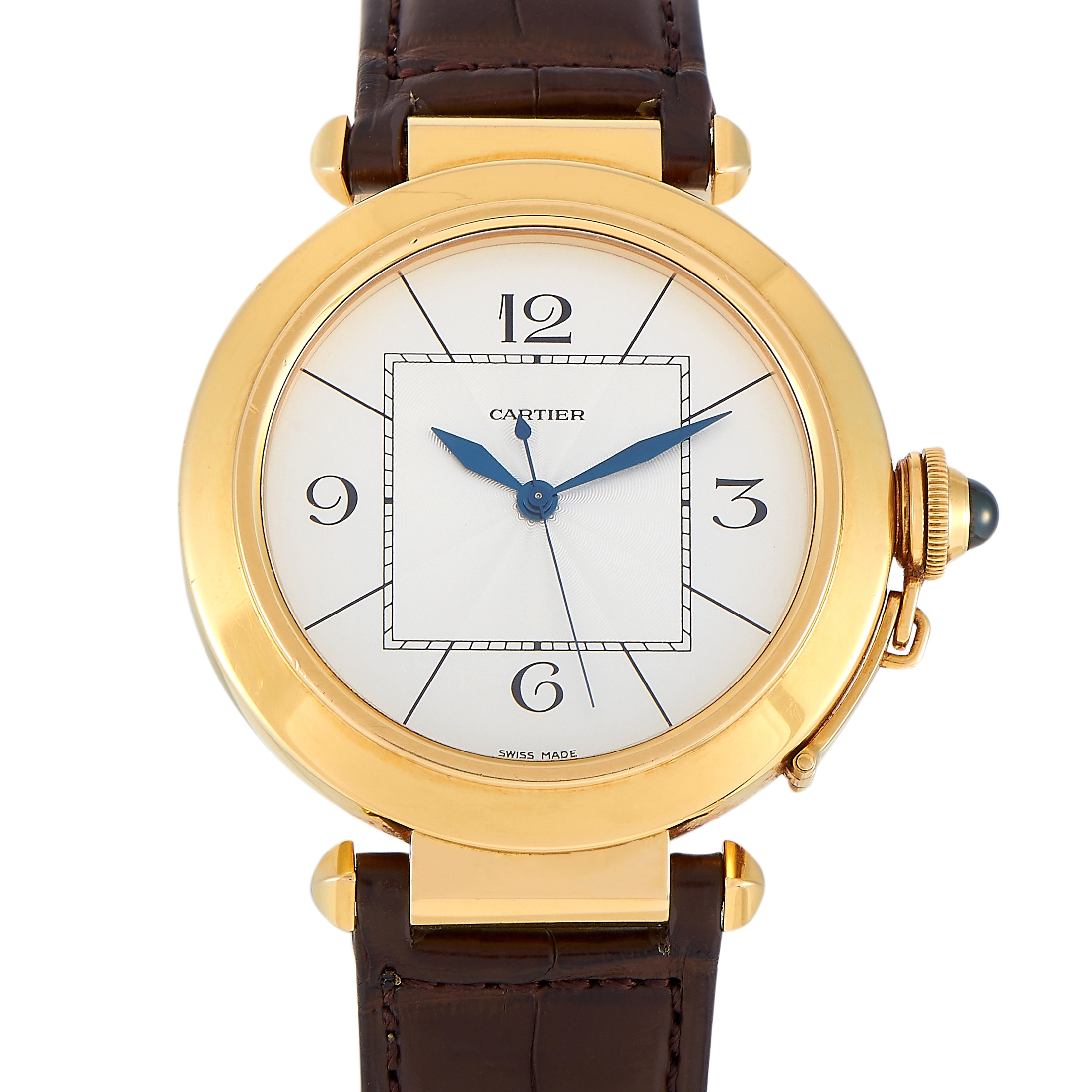 Cartier Pasha de Cartier 42 mm Yellow Gold Watch W3018651