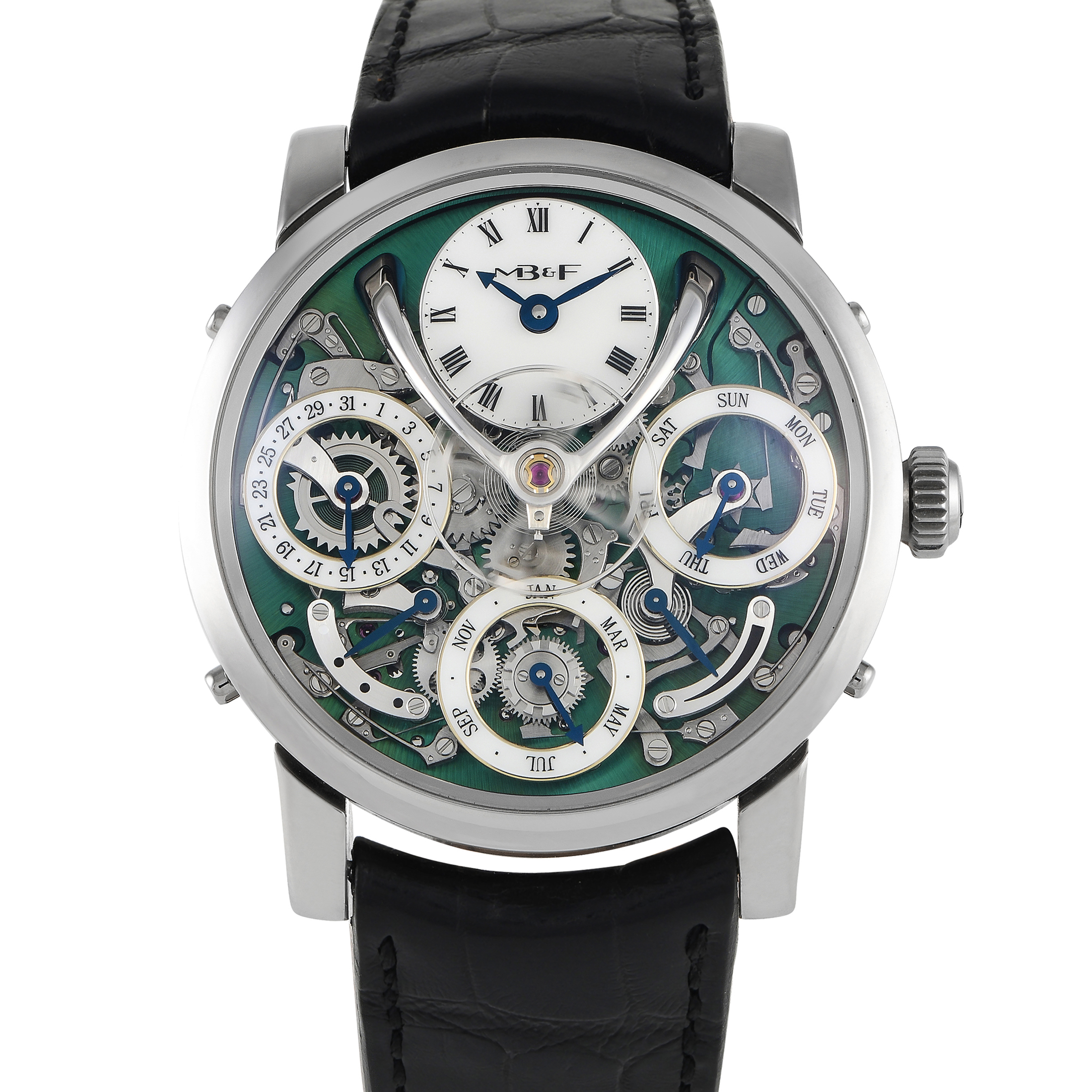 MB & F Legacy Machine Perpetual Titanium Watch 03.TL.G