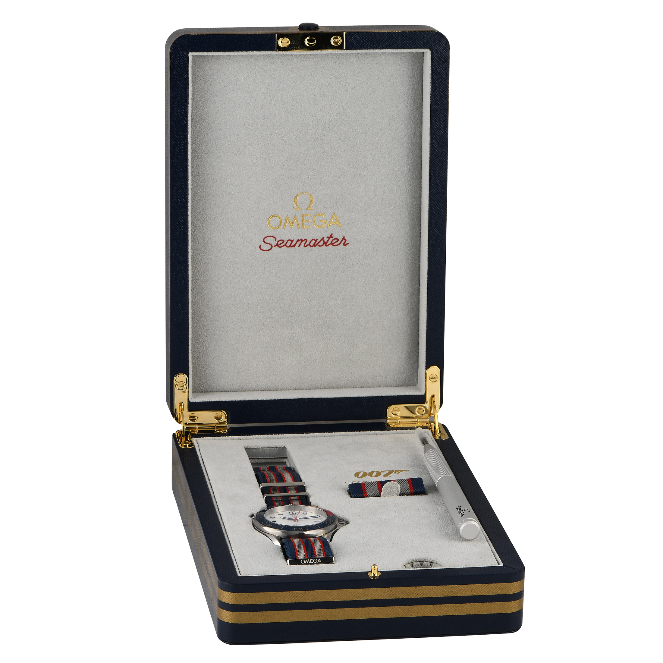 Omega Seamaster Diver 300m Commander's Limited Edition Watch 212.32.41.20.04.001