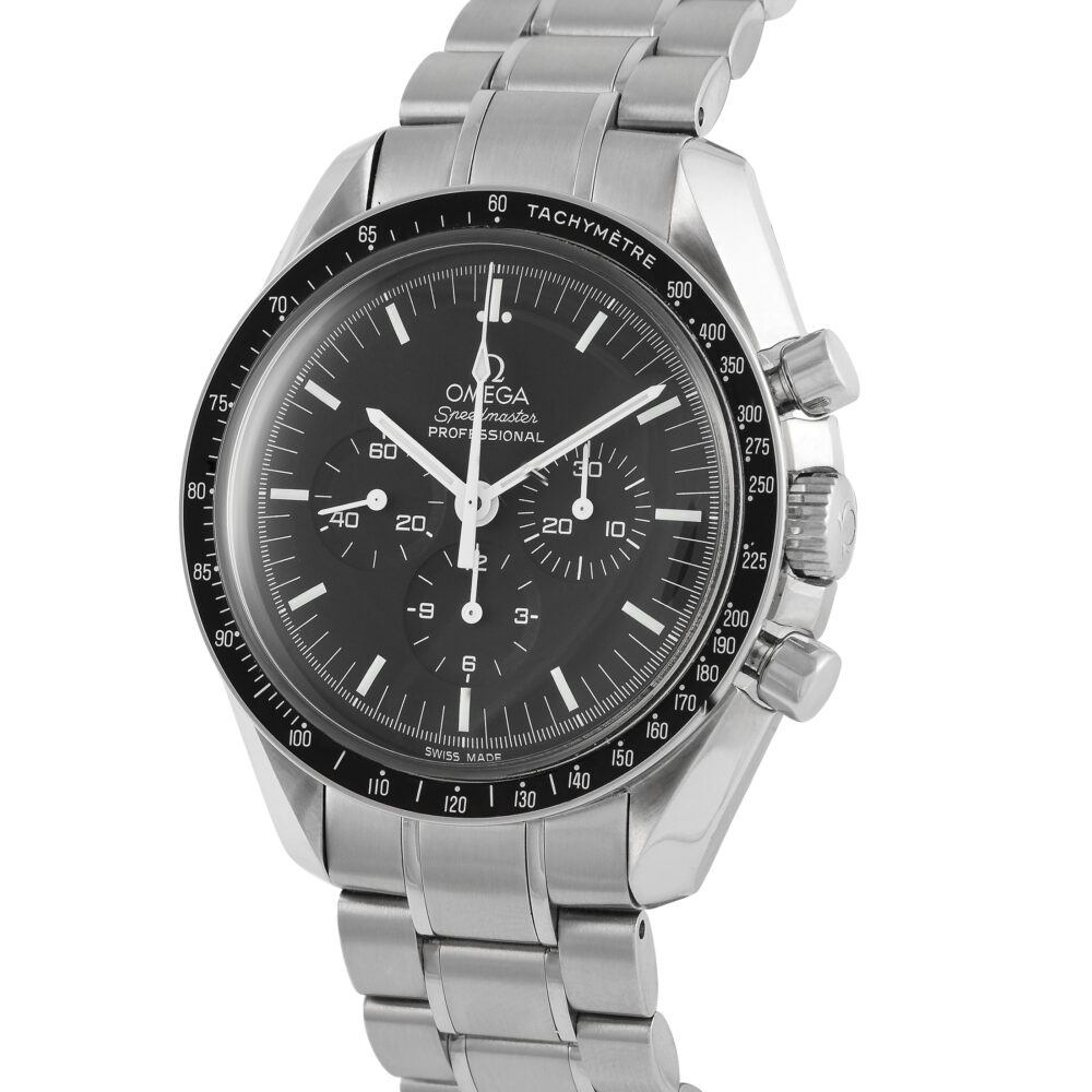 SPEED MASTER MOONWATCH CHRONOGRAPH 42MM BLACK DIAL