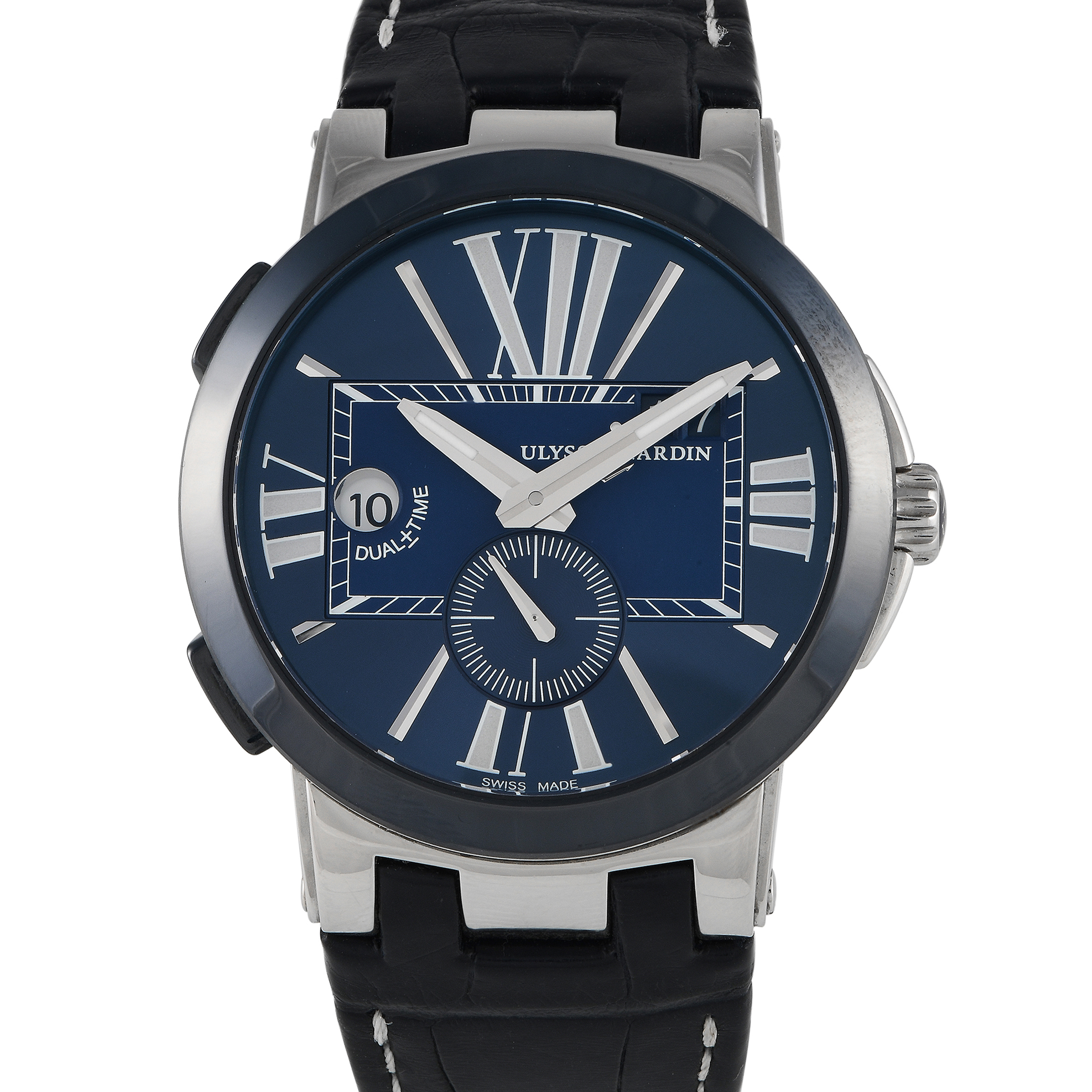 Ulysse Nardin Executive Dual Time Watch 243-00-3/43