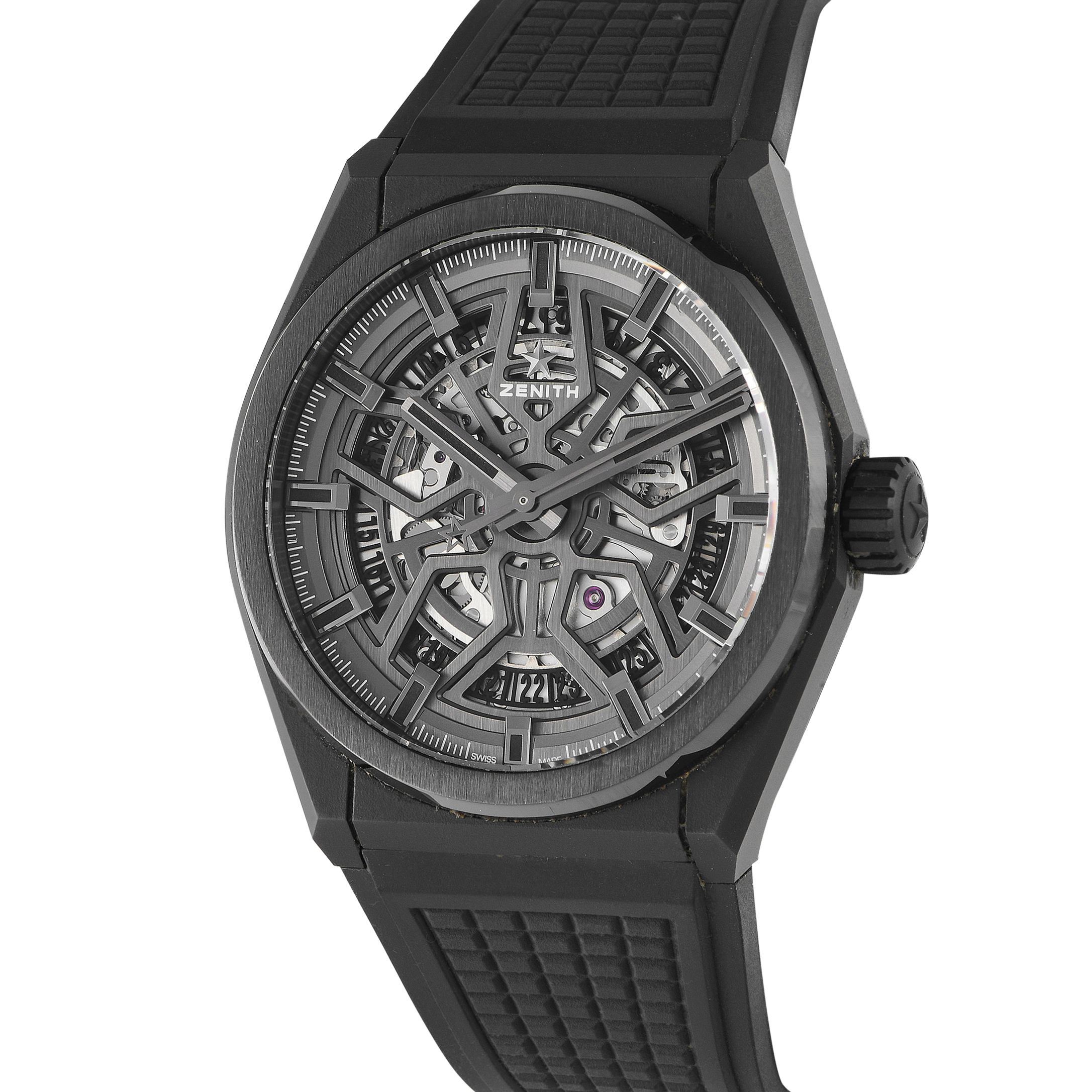 Zenith Defy Classic Black Ceramic Watch 49.9000.670/77.R782