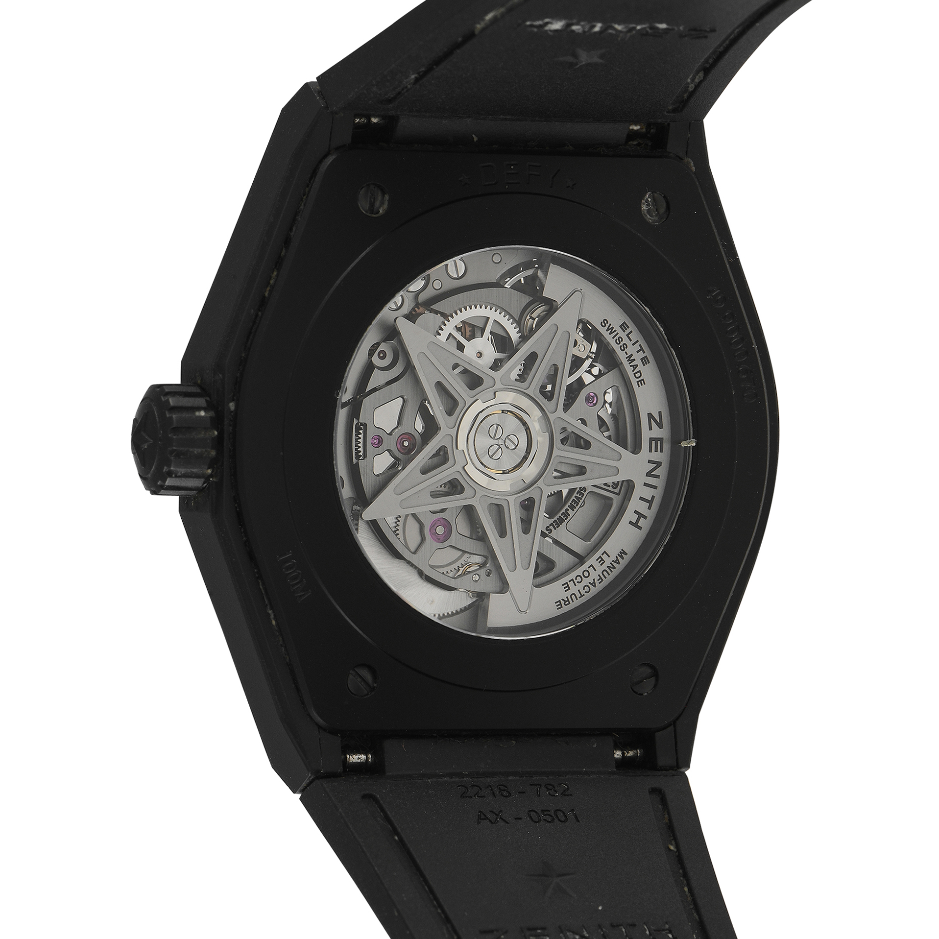 Zenith Defy Classic Black Ceramic Watch 49.9000.670/77.R782
