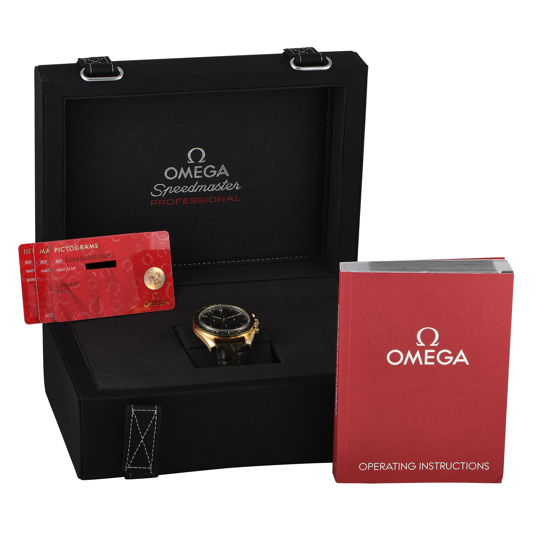 Omega Speedmaster Moonwatch Professional Moonshine Gold Watch 310.63.42.50.10.001