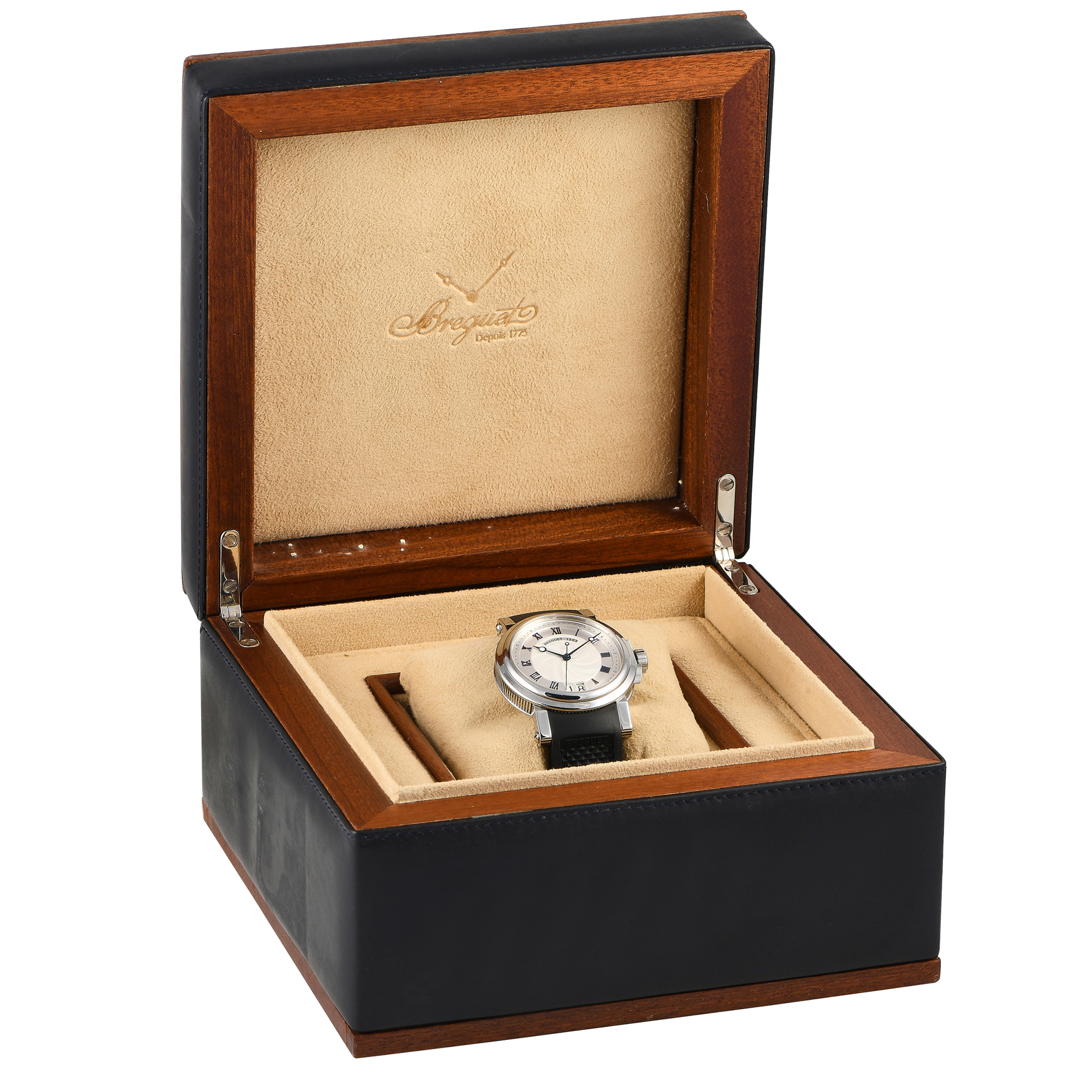 Breguet Marine Big Date Watch 5817ST/12/5V8