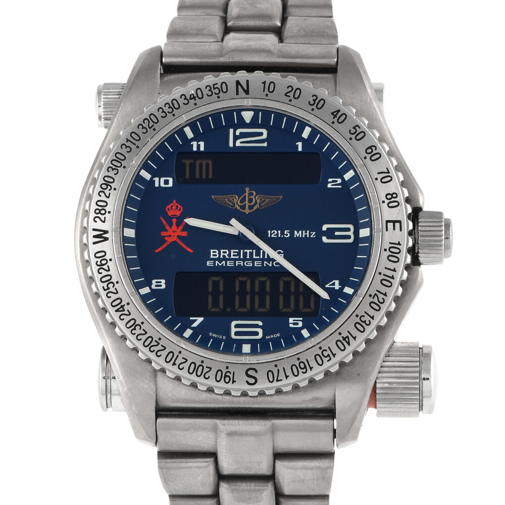 Breitling Emergency Khanjar Dial Watch E56121.1 - 43mm - Blue