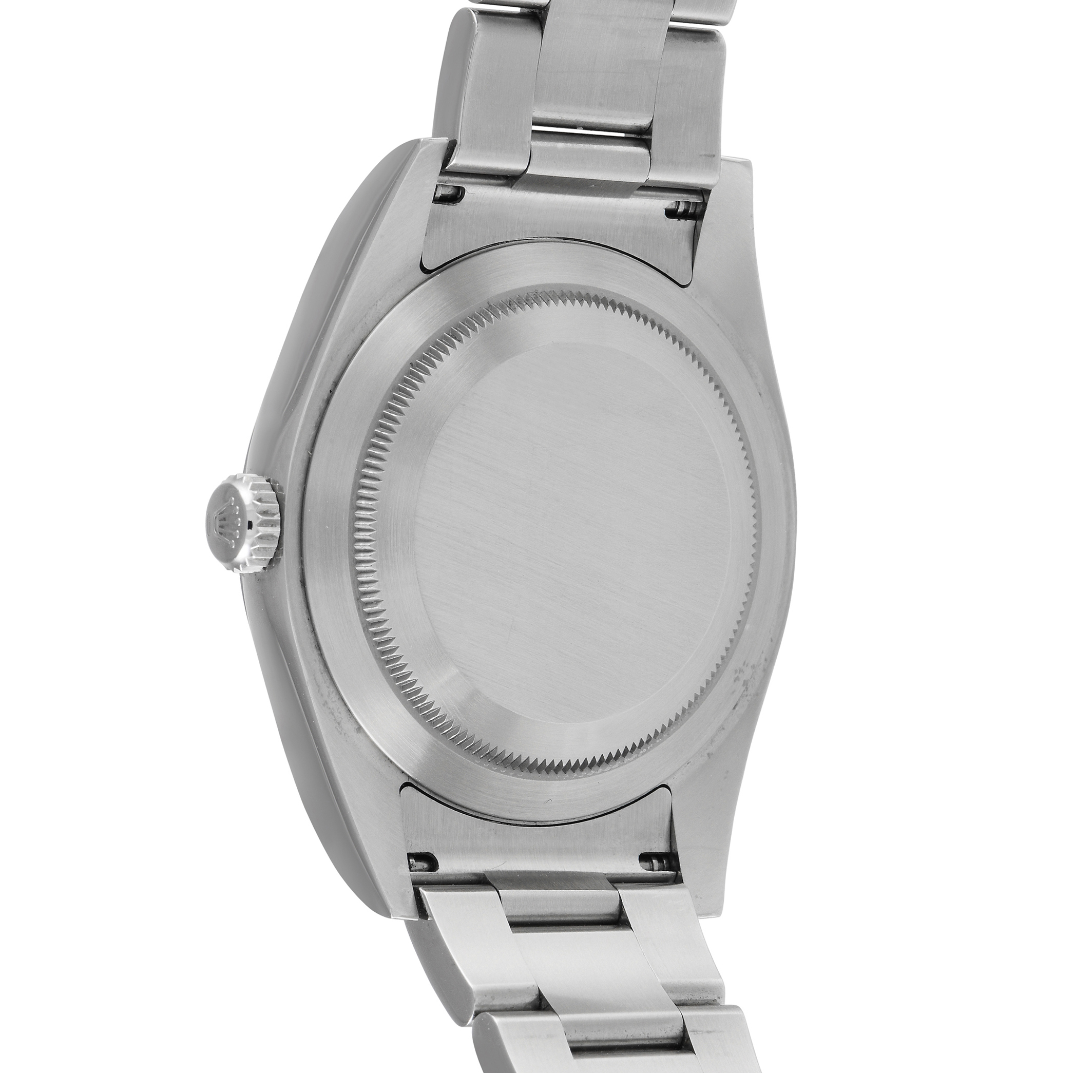 Rolex Oyster Perpetual 39 Dark Rhodium Dial Watch 114300