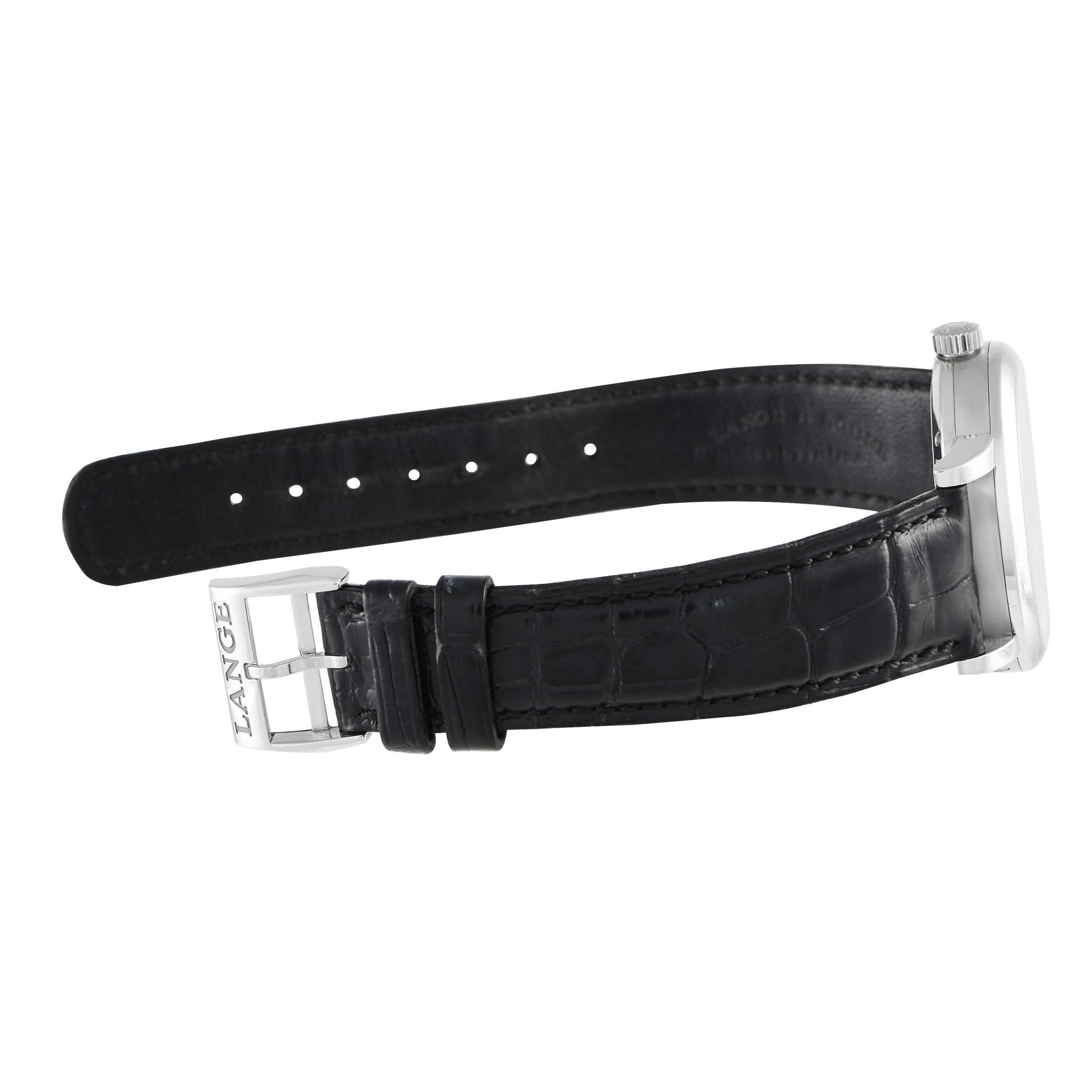 A. Lange & Sohne Little Lange 1 Platinum Watch 111.025