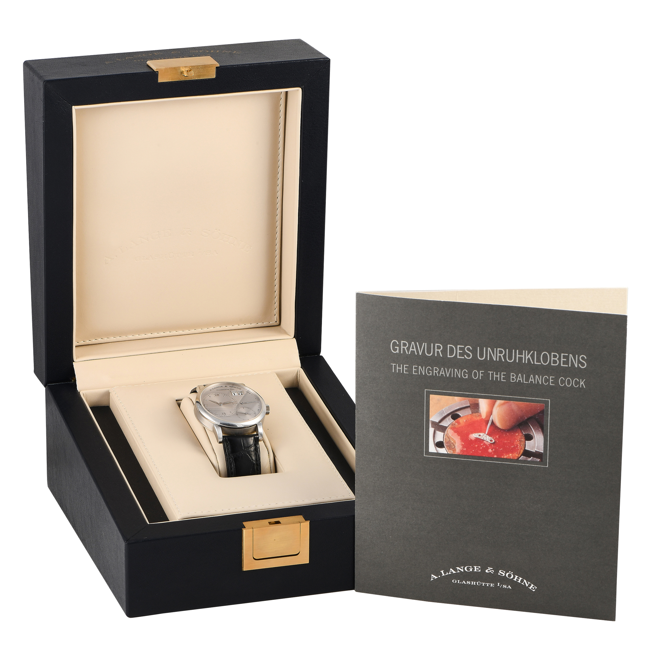 A. Lange & Sohne Little Lange 1 Platinum Watch 111.025